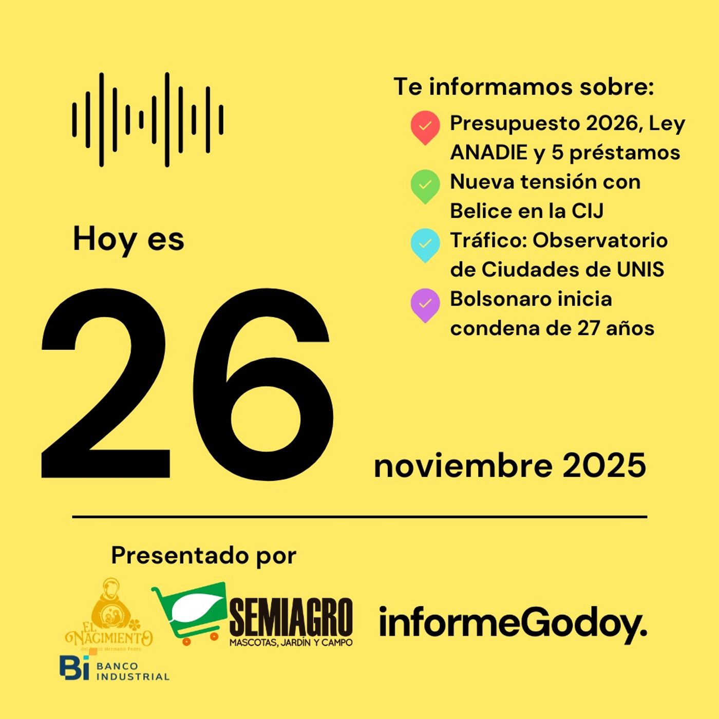 26 de noviembre 2025 episode artwork