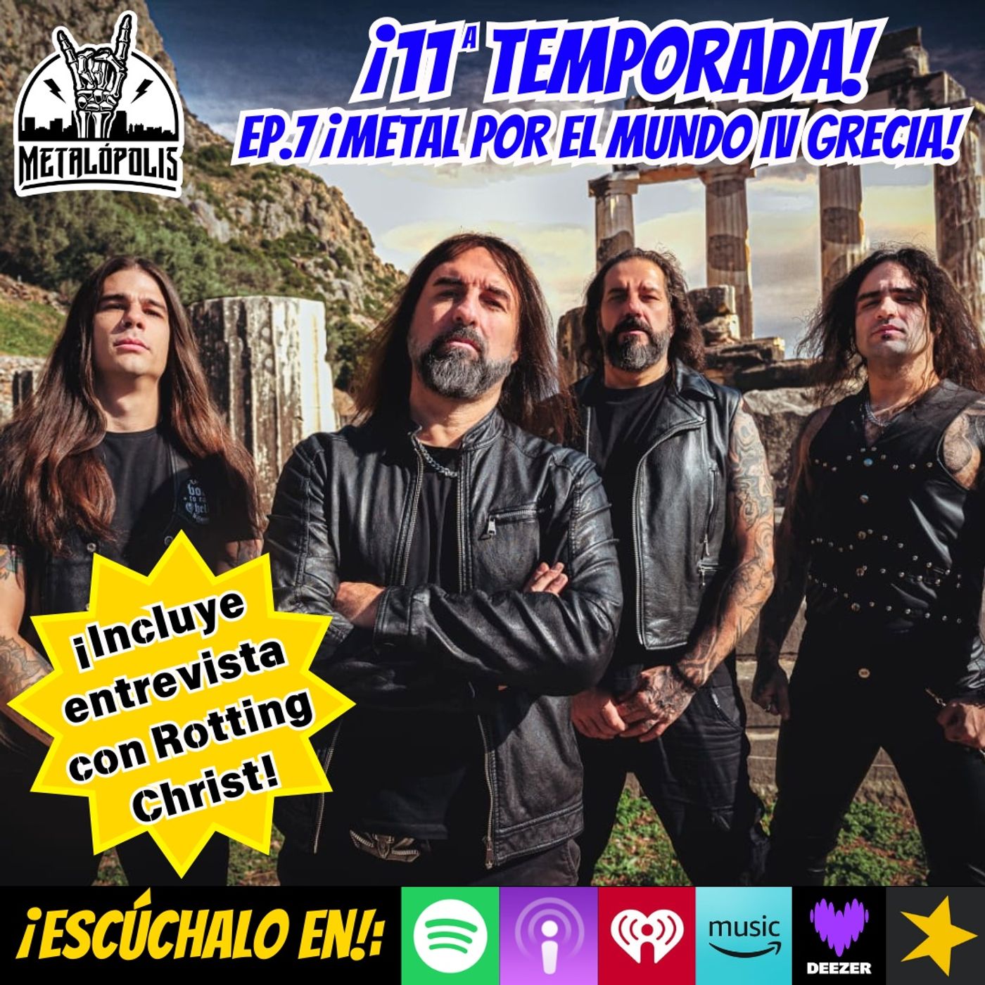 T11-Ep107: Metal por el mundo IV: Grecia