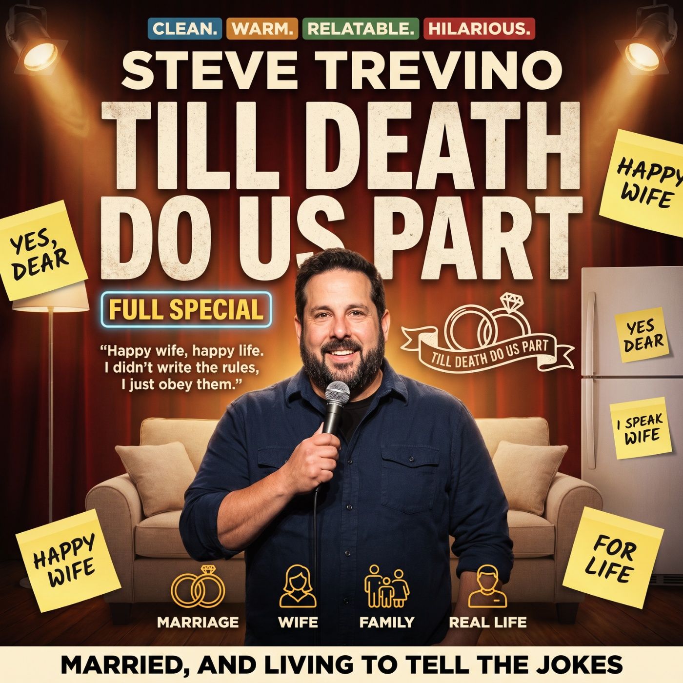 Steve Treviño – Till Death Do Us Part Full Special (Stand-up Comedy)