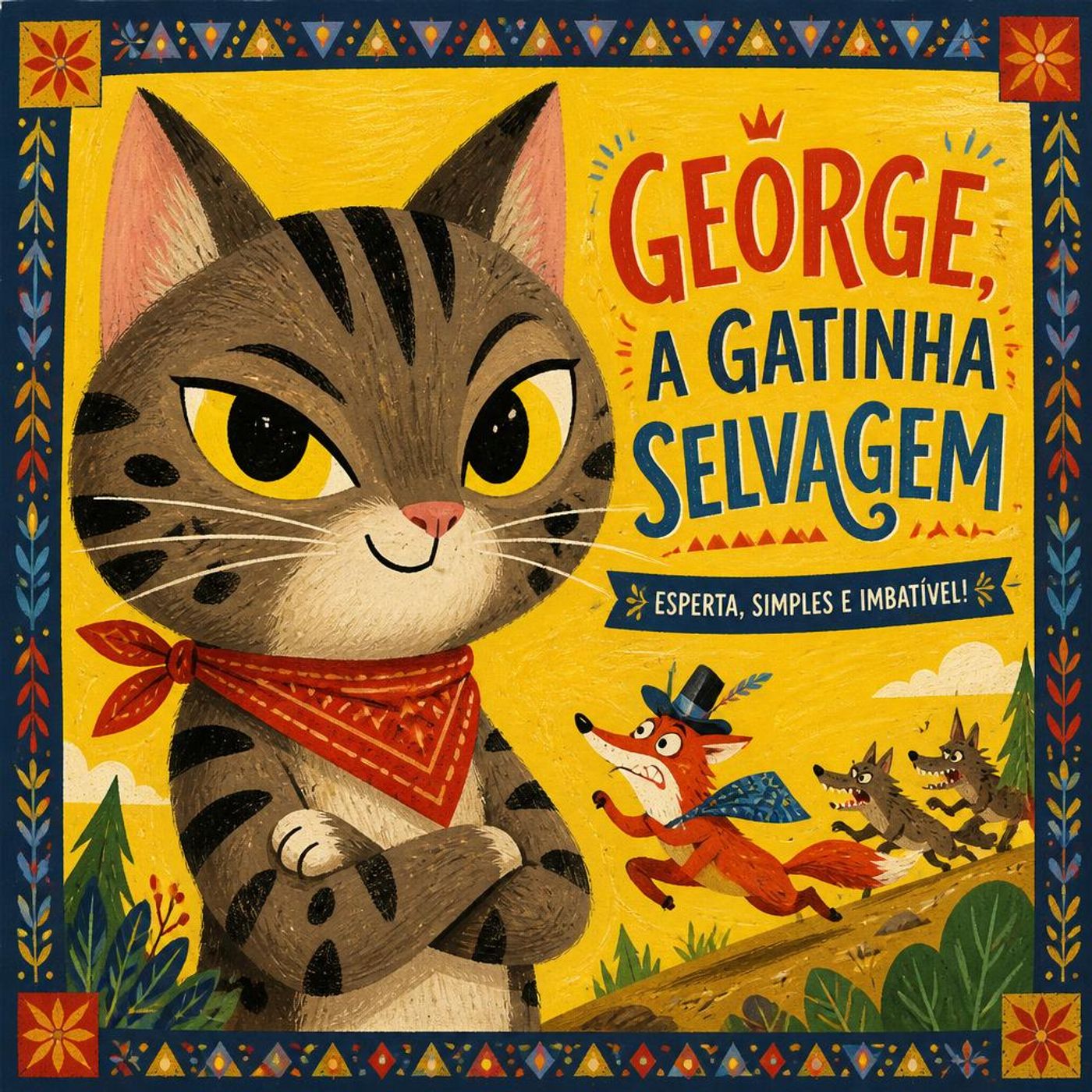 A Gatinha George e os Cem Truques da Raposa ｜ Fábula