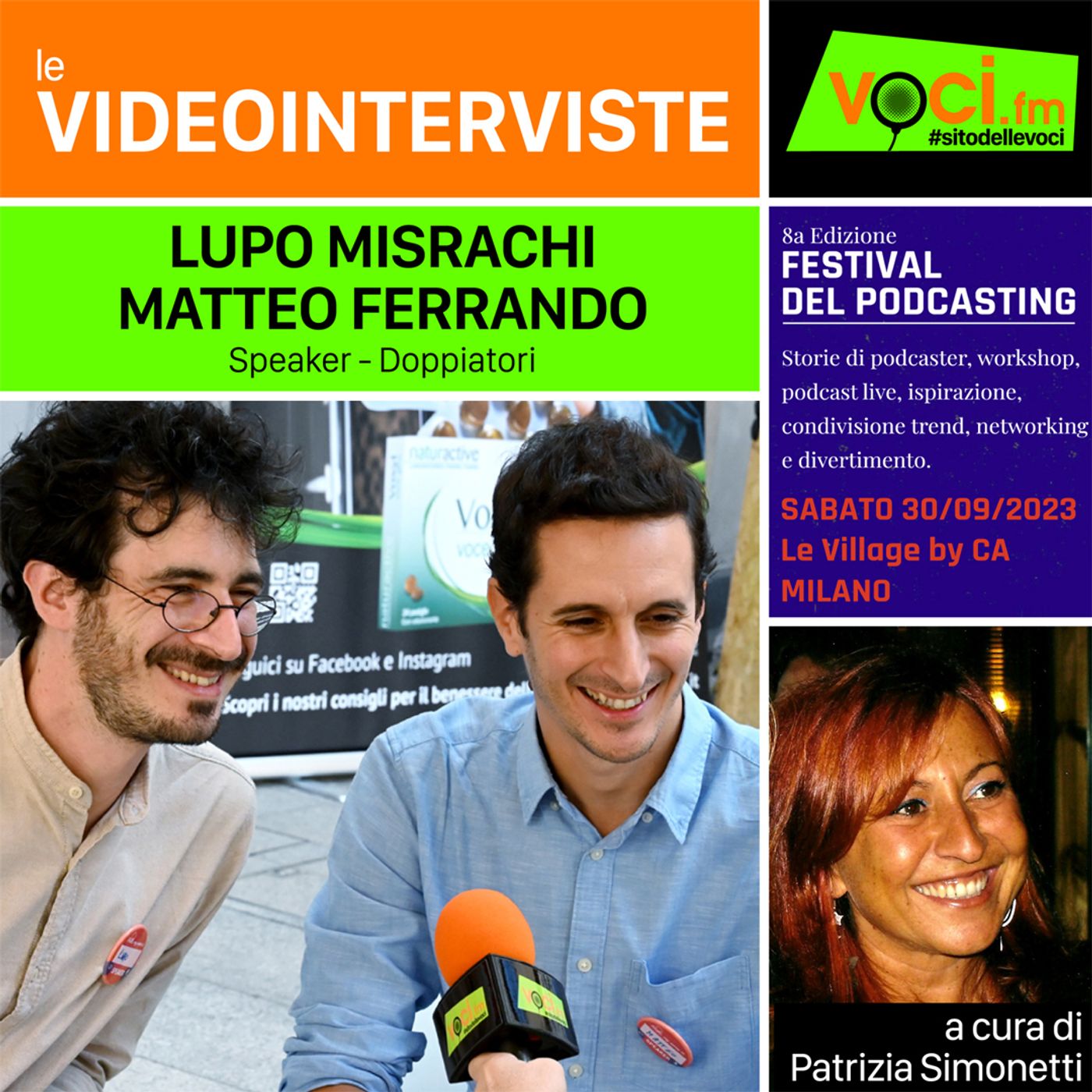Festival del Podcasting:  LUPO MISRACHI e MATTEO FERRANDO  su VOCI.fm - clicca play e ascolta l'intervista episode artwork