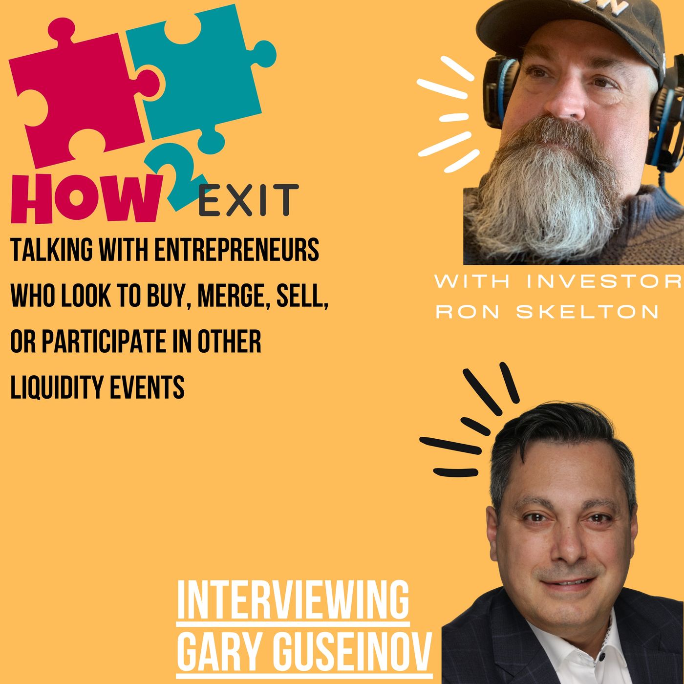 How2Exit Episode 36: Gary Guseinov - CEO of RealDefense Holdings.