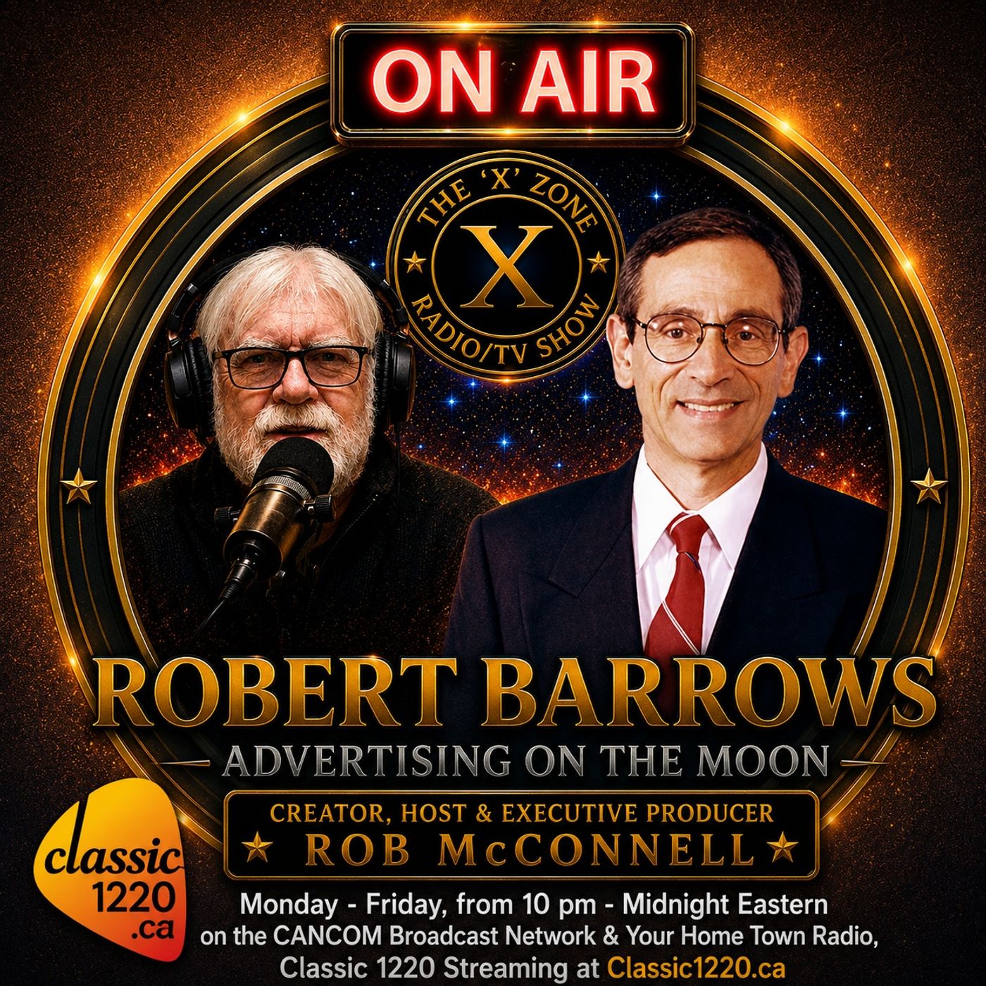 Rob McConnell Interviews - ROBERT BARROWS - Advertising on the Moon episode artwork