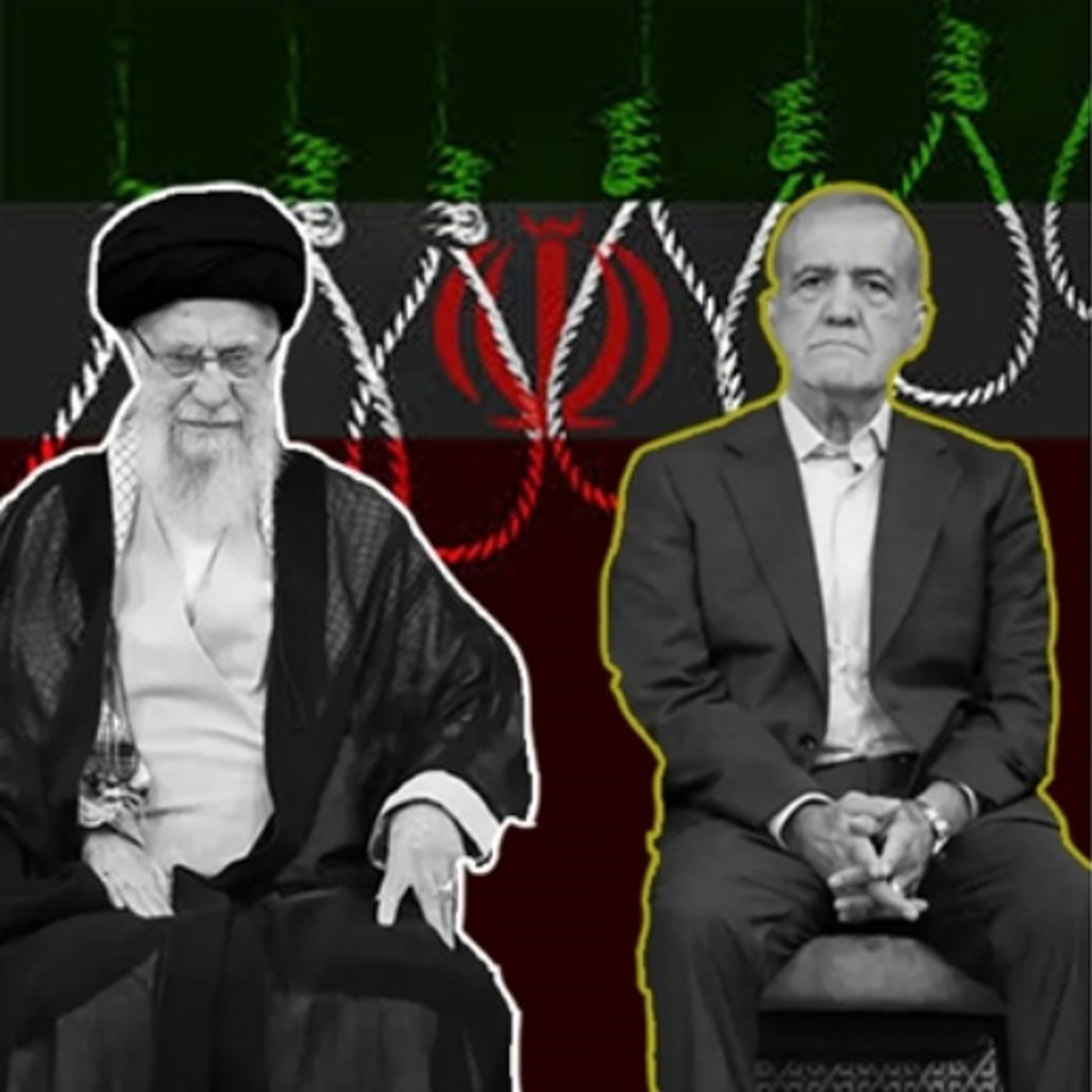 مراسم تنفیذ پزشکیان و بحران شقه در راس-  صلاح عبدالله نژاد