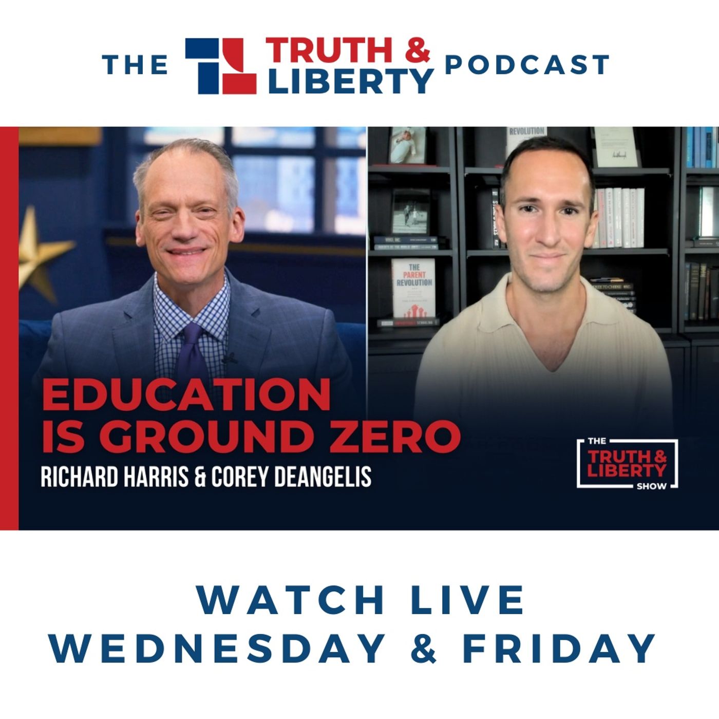 Education Is Ground Zero with Corey DeAngelis Education Is Ground Zero with Corey DeAngelis