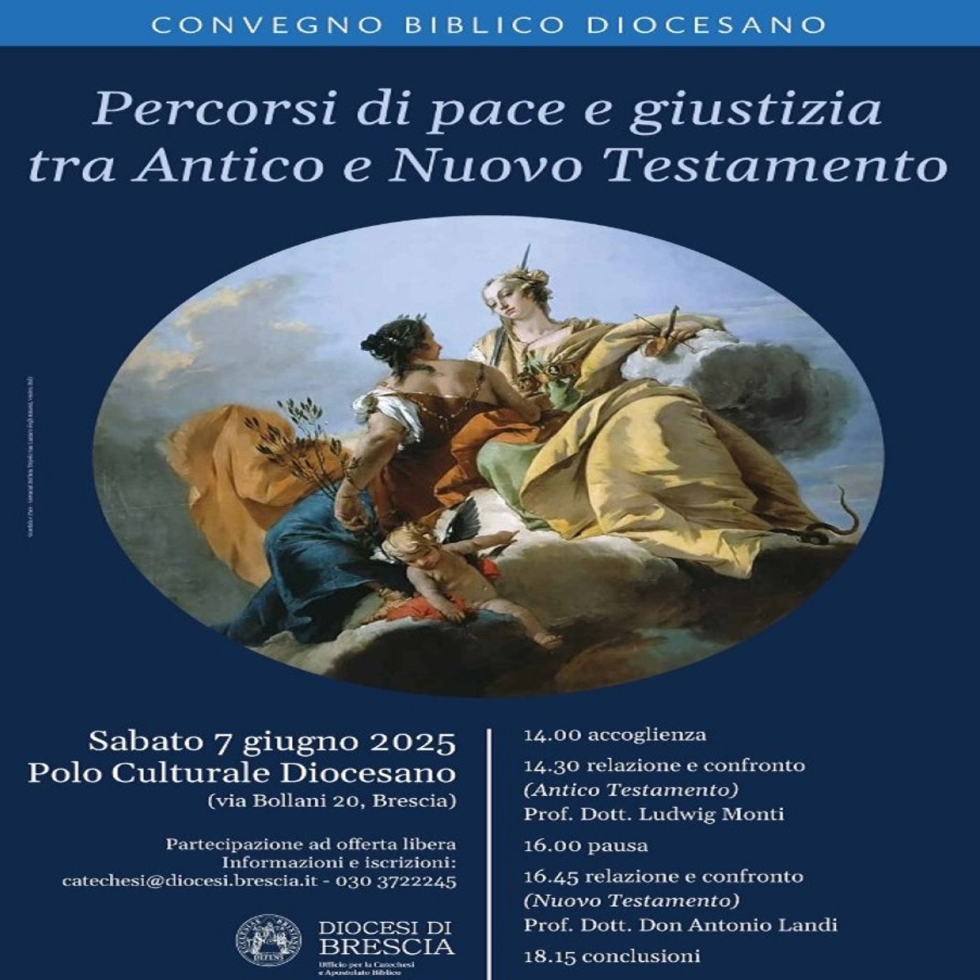 Convegno Biblico Diocesano, pace e giustizia illuminate dalle Scritture: intervista a don Faustino Guerini  -  30 maggio 2025 episode artwork