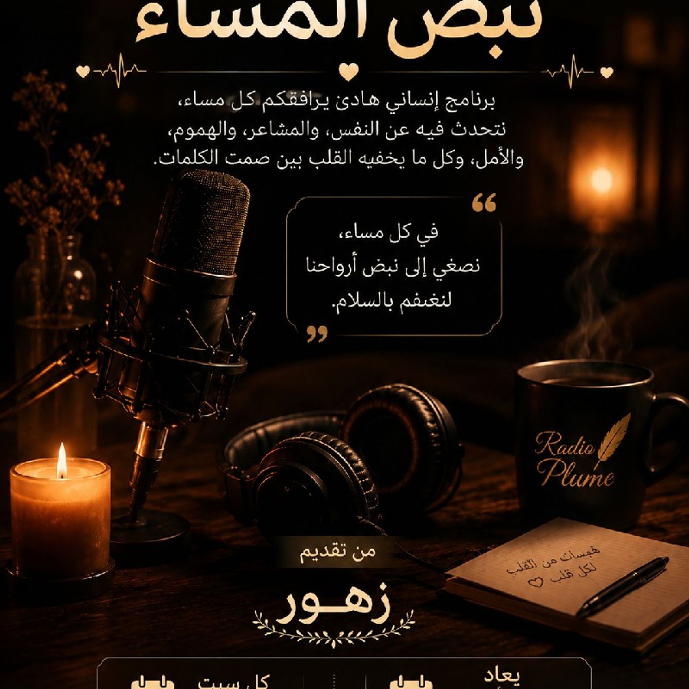 نبض المساء مع زهور.. الحلقة الثانية episode artwork