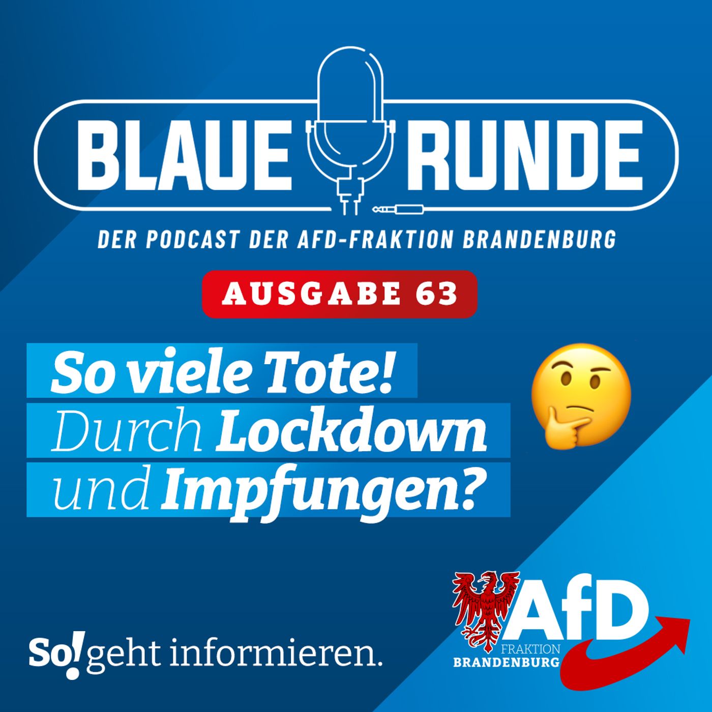 Die Blaue Runde - der Podcast der AfD-Fraktion Brandenburg
