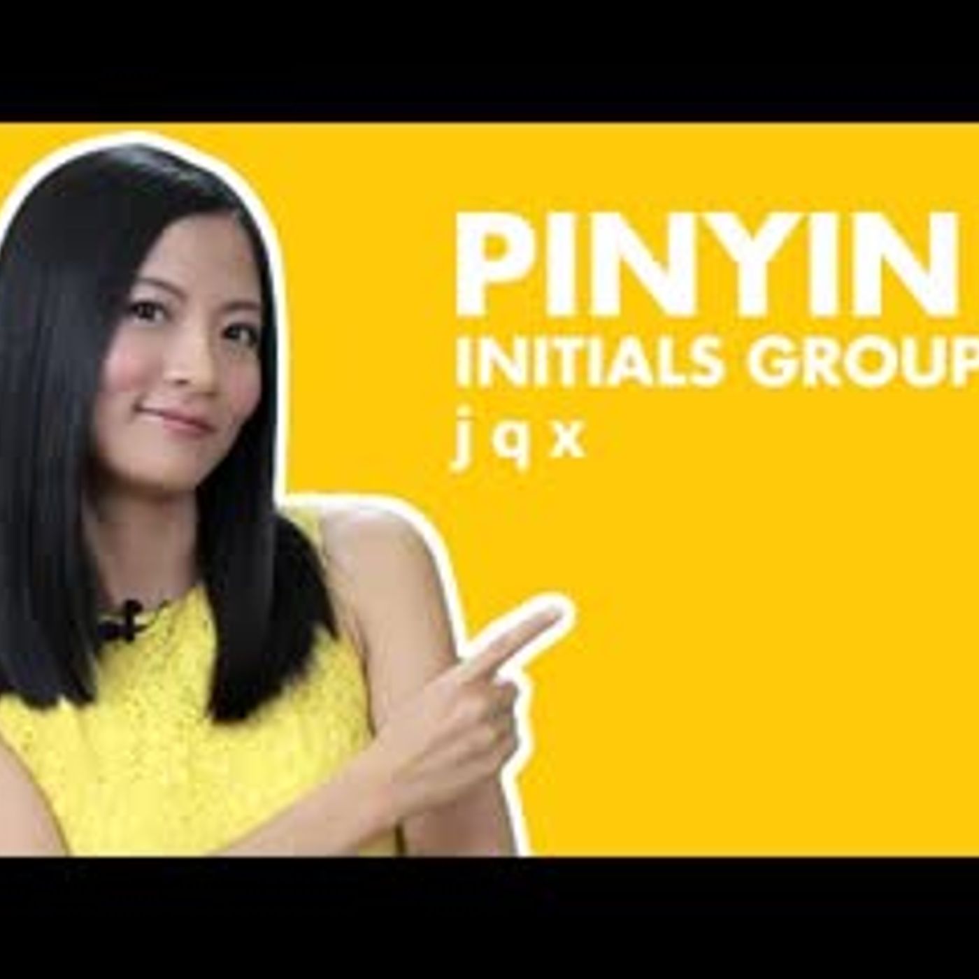 Learn Chinese Pinyin Practice Chinese Pinyin Lesson 05    Pinyin Initials J Q X episode artwork