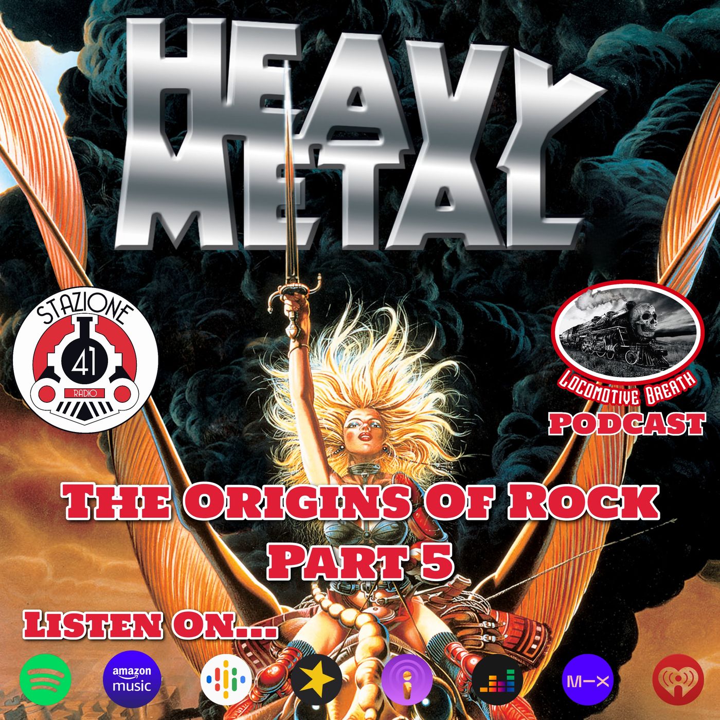 The Origins Of Rock Part 5 "Heavy Metal" episode artwork