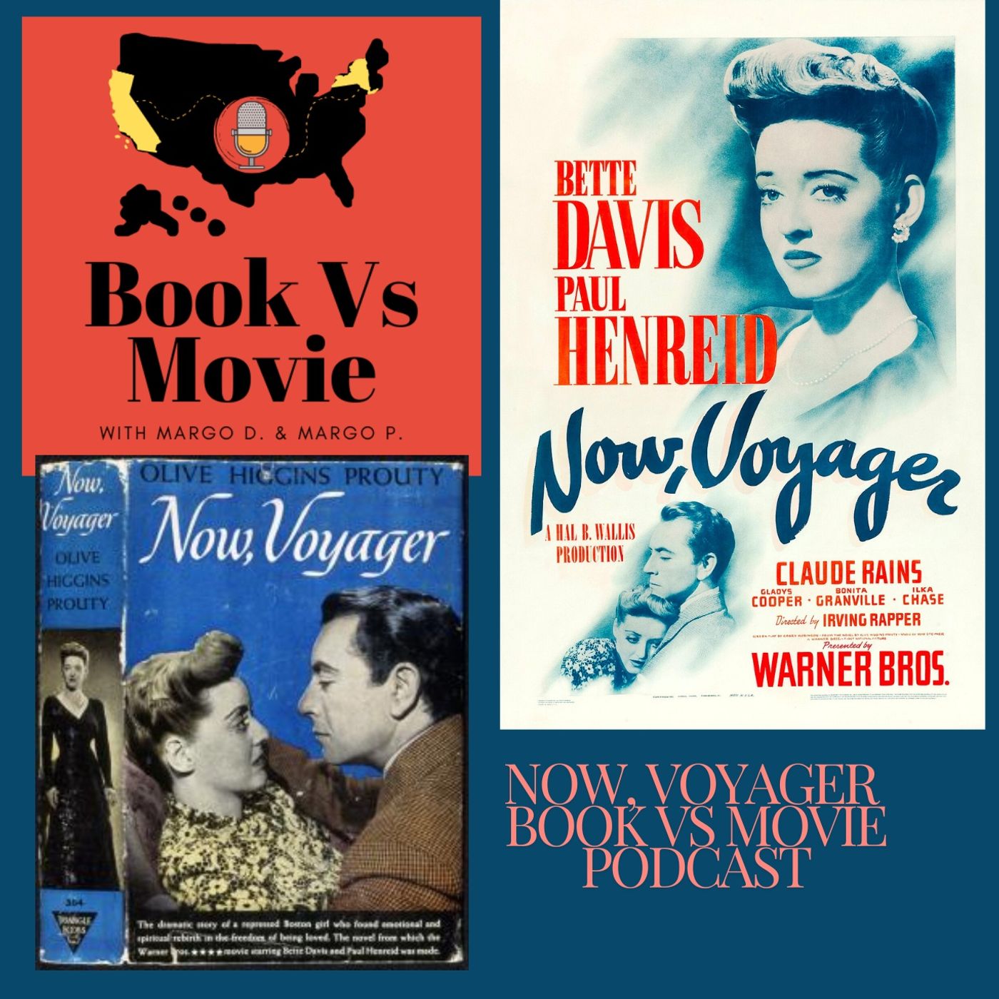 Now Voyager (1942) Bette Davis, Paul Henreid, Claude Rains, Gladys Cooper, & Olive Higgins Prouty