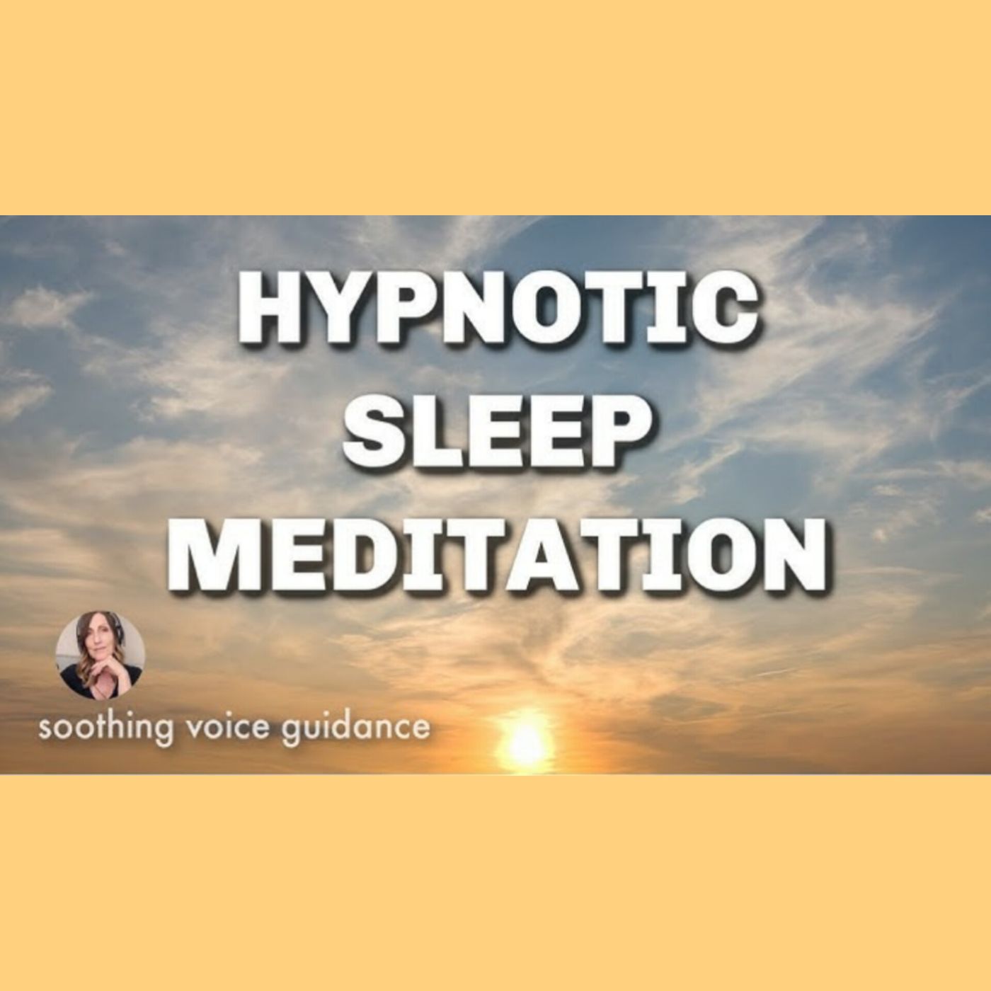 Hypnotic Sleep Meditation & Guided Talk Down for Insomnia (ocean waves ambience)