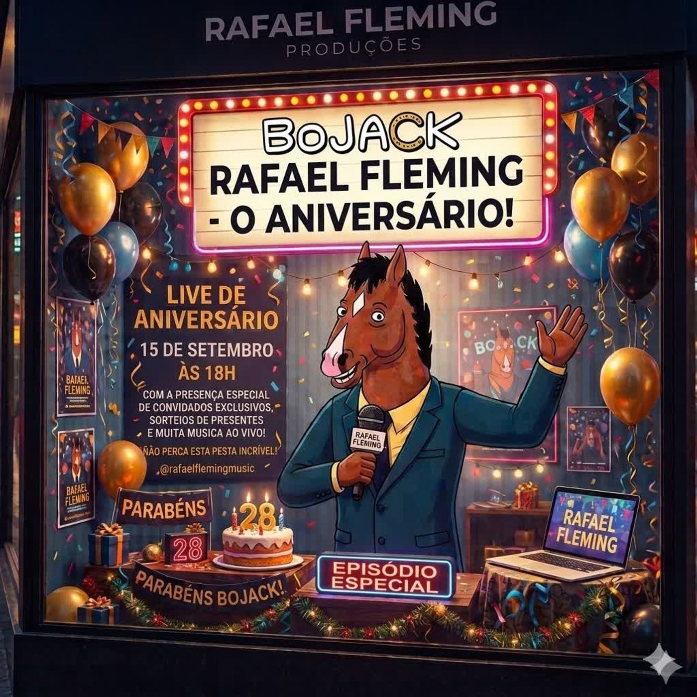 LIVEZONA DE ANIVERSÁRIO DO FLEMING BOJACK episode artwork