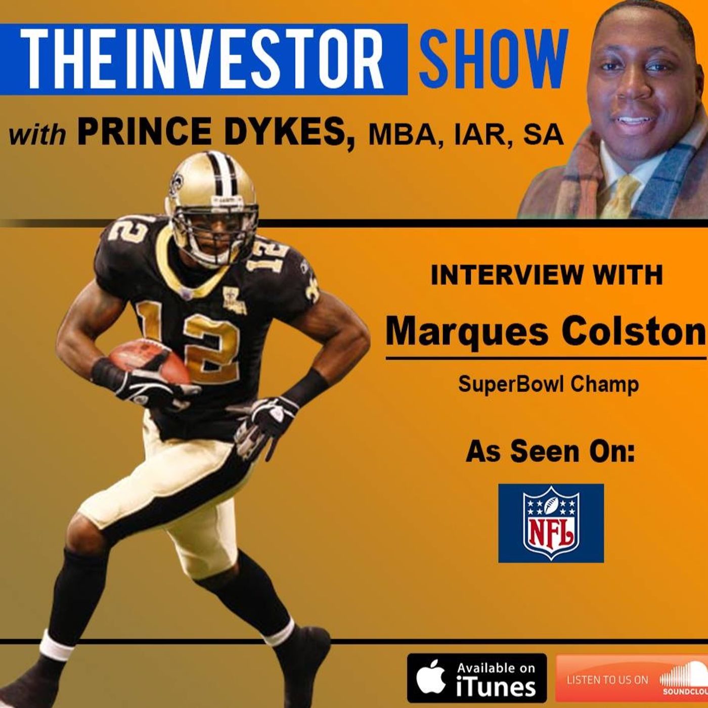 NFL SuperBowl Champ to Venture Capitalist Marques Colston episode artwork