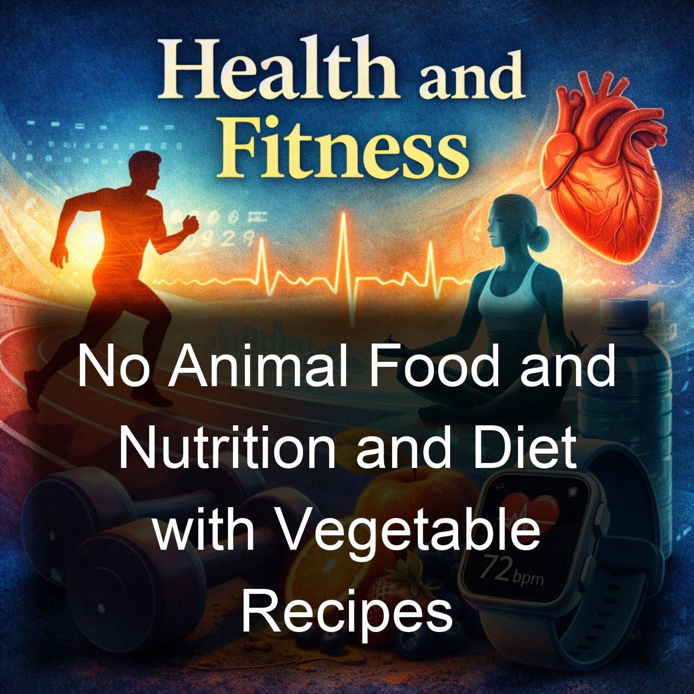 No Animal Food and Nutrition and Diet with Vegetable Recipes cover art