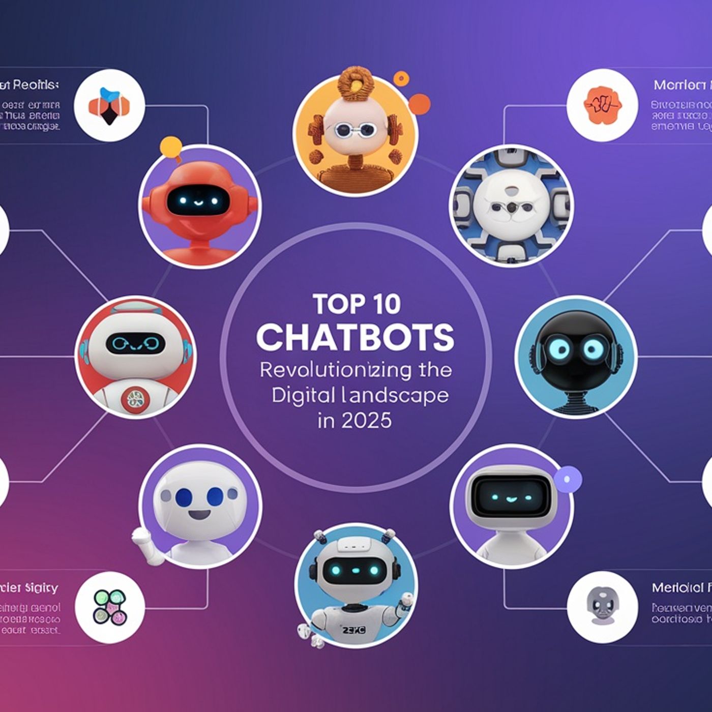 AI World Journal:  Top 10 Chatbots Revolutionizing the Digital Landscape in 2025