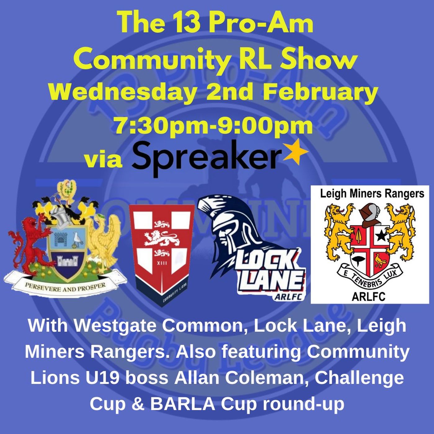 13 Pro-Am Community RL Show