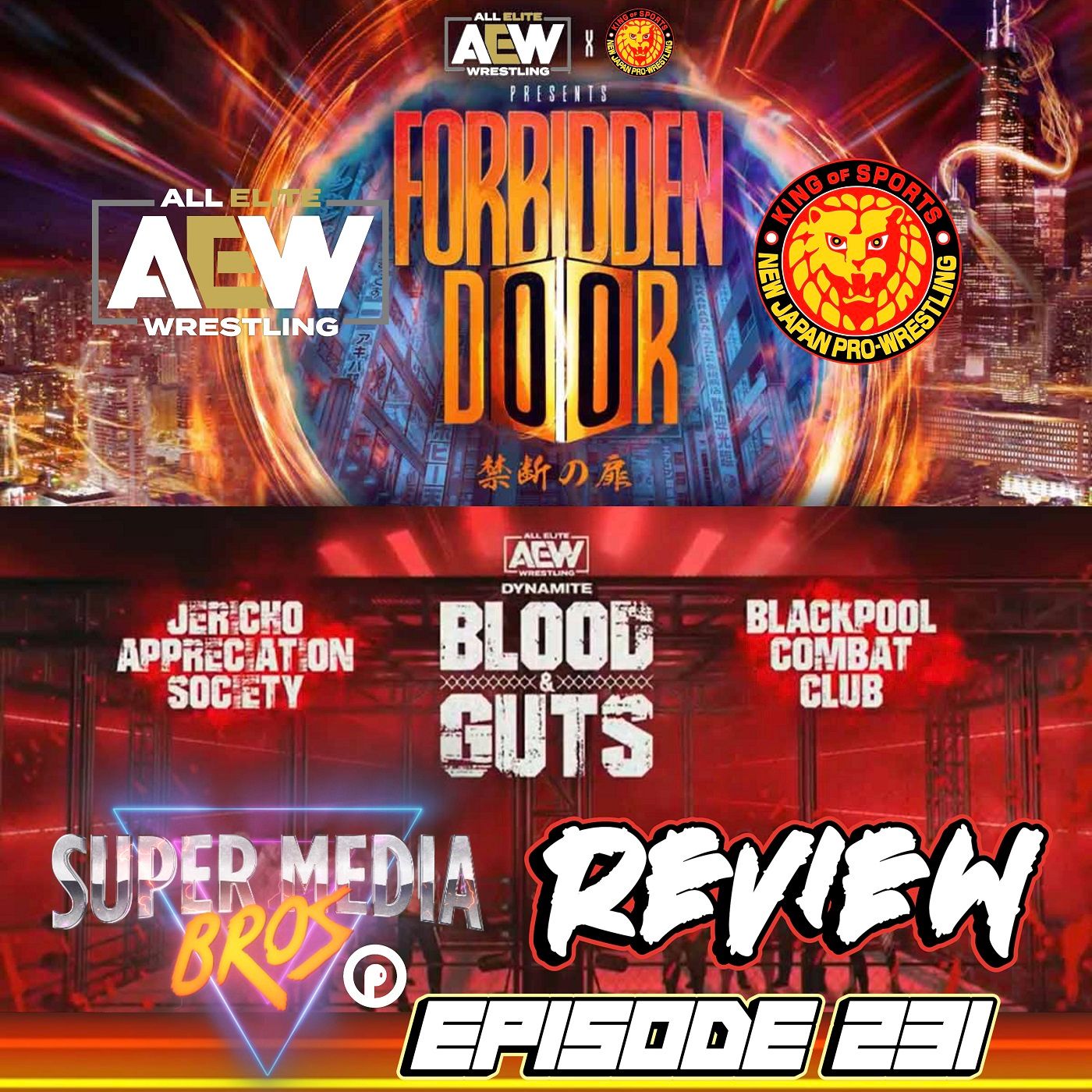 AEW x NJPW: Forbidden Door/Blood & Guts (Ep. 231) Image