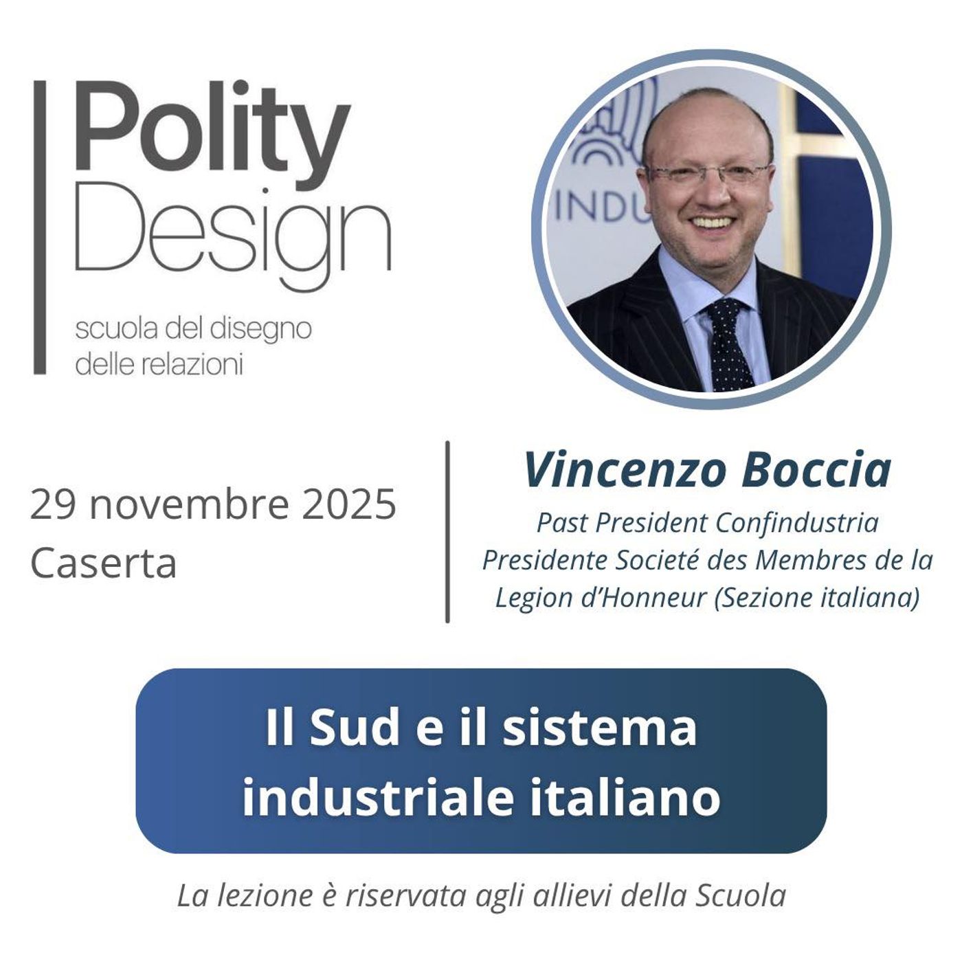 Il Sud e il sistema industriale italiano | Vincenzo Boccia, past president Confindustria (II PARTE) episode artwork