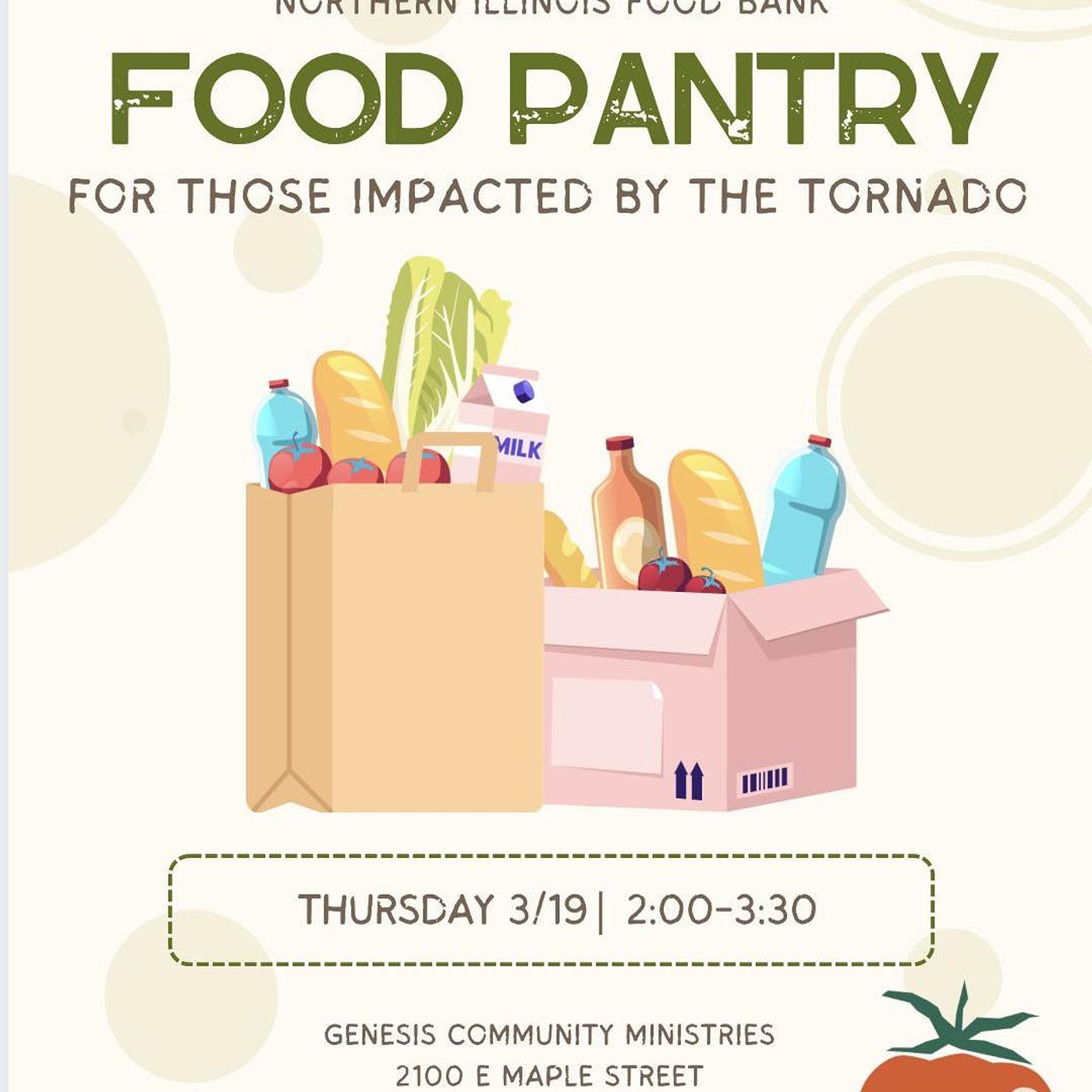 Free food pantry available Thursday for those impacted by storms episode artwork