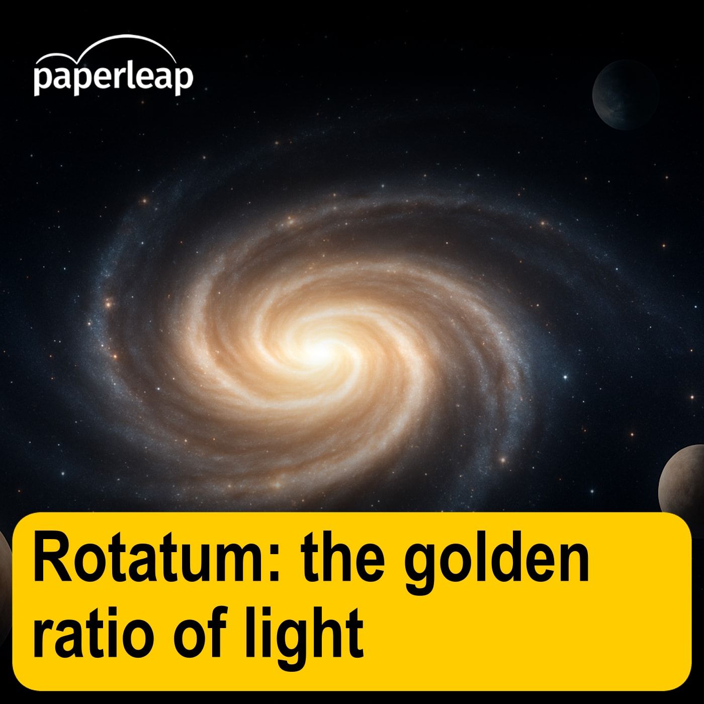 The golden ratio of light