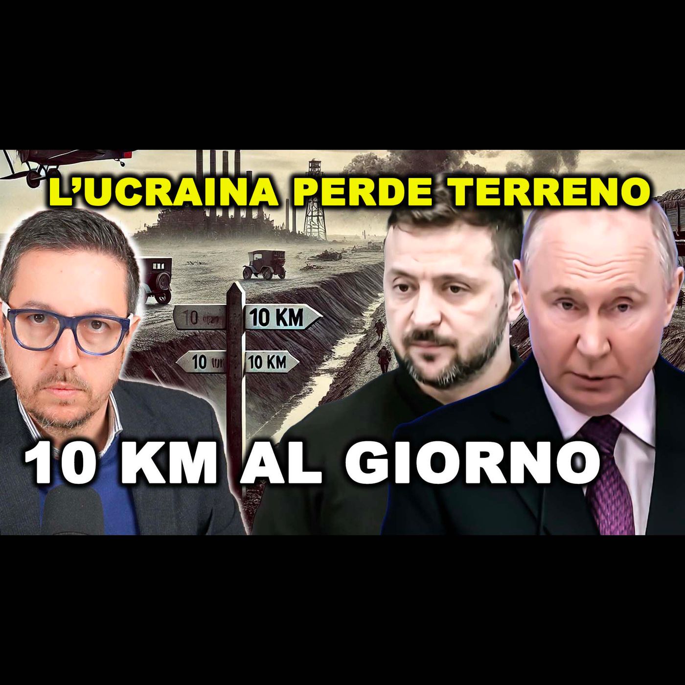 10 km al Giorno: L’Avanzata Russa e l’Occidente in Stallo e il piano Trump