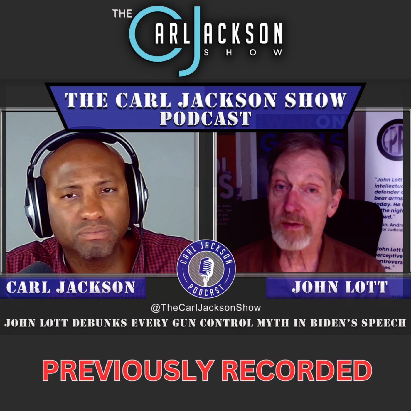 RE-RUN ****John Lott Debunks Every Gun Control Myth in Biden’s Speech