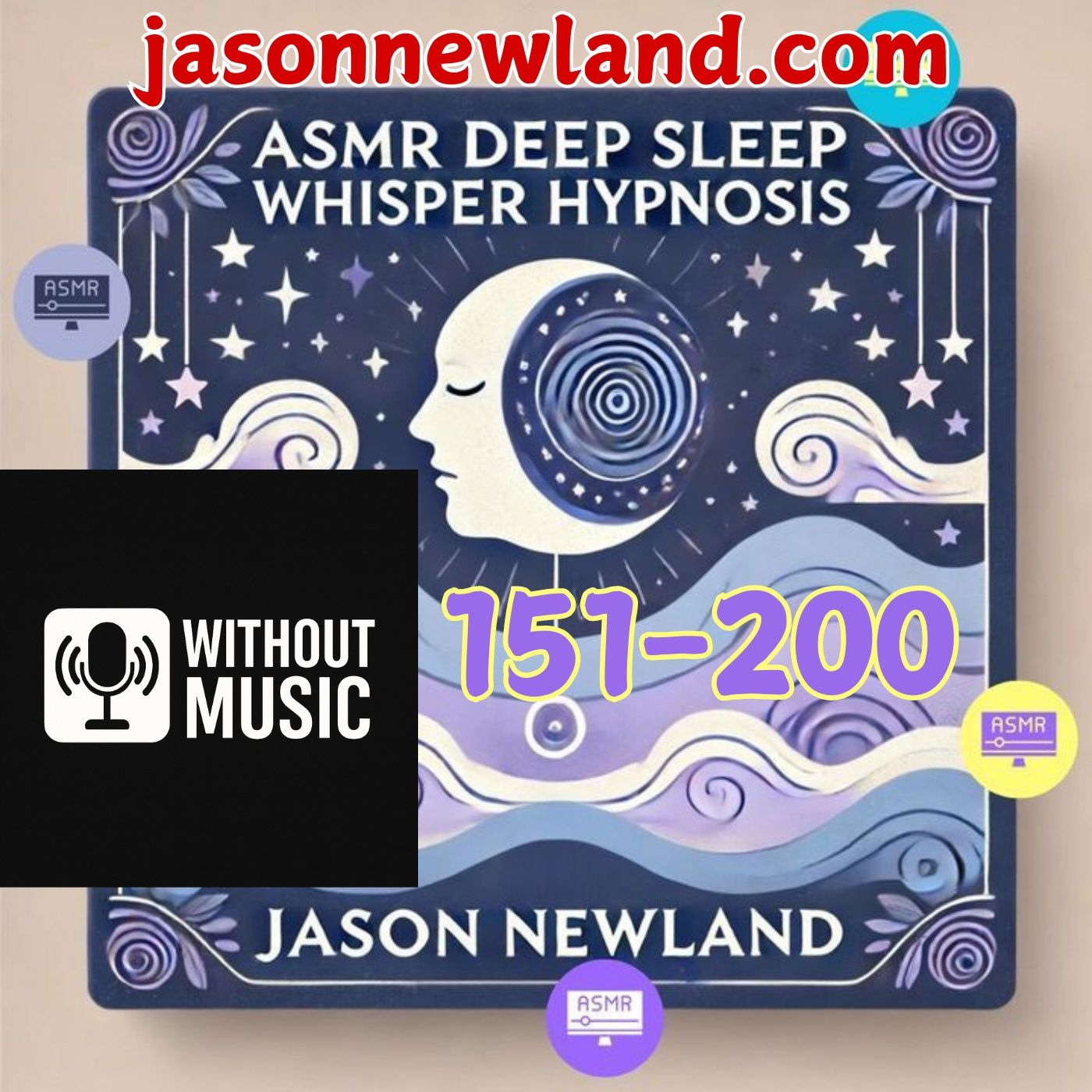 (no music) Deep Sleep Whisper (151-200)