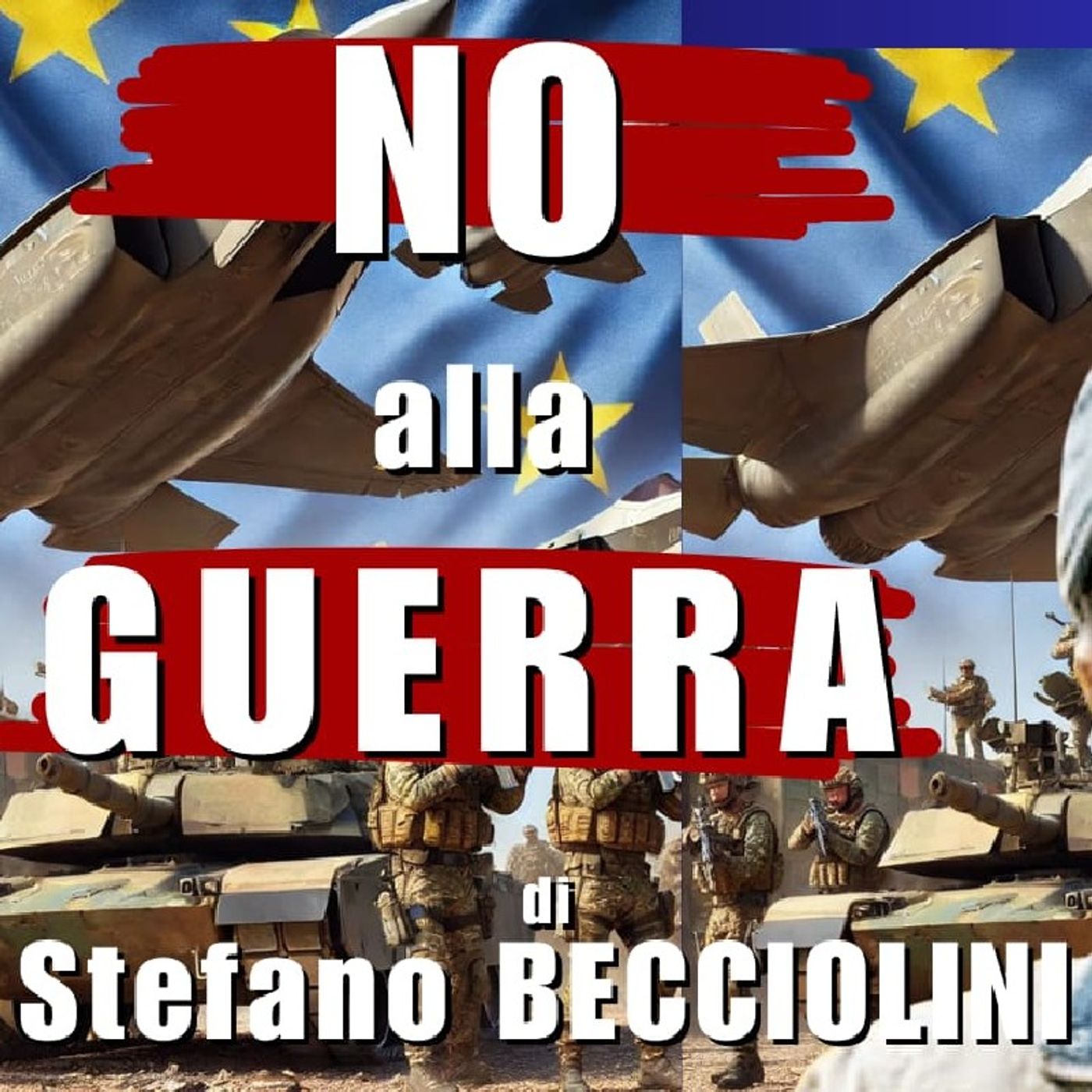 NO ALLA GUERRA – con Stefano BECCIOLINI | Alla Mezza episode artwork