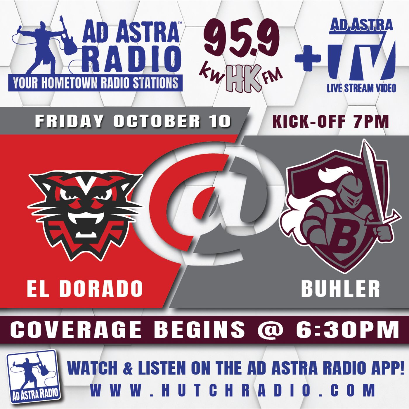 Buhler Crusaders hosts El Dorado Wildcats Football (October 10, 2025) episode artwork