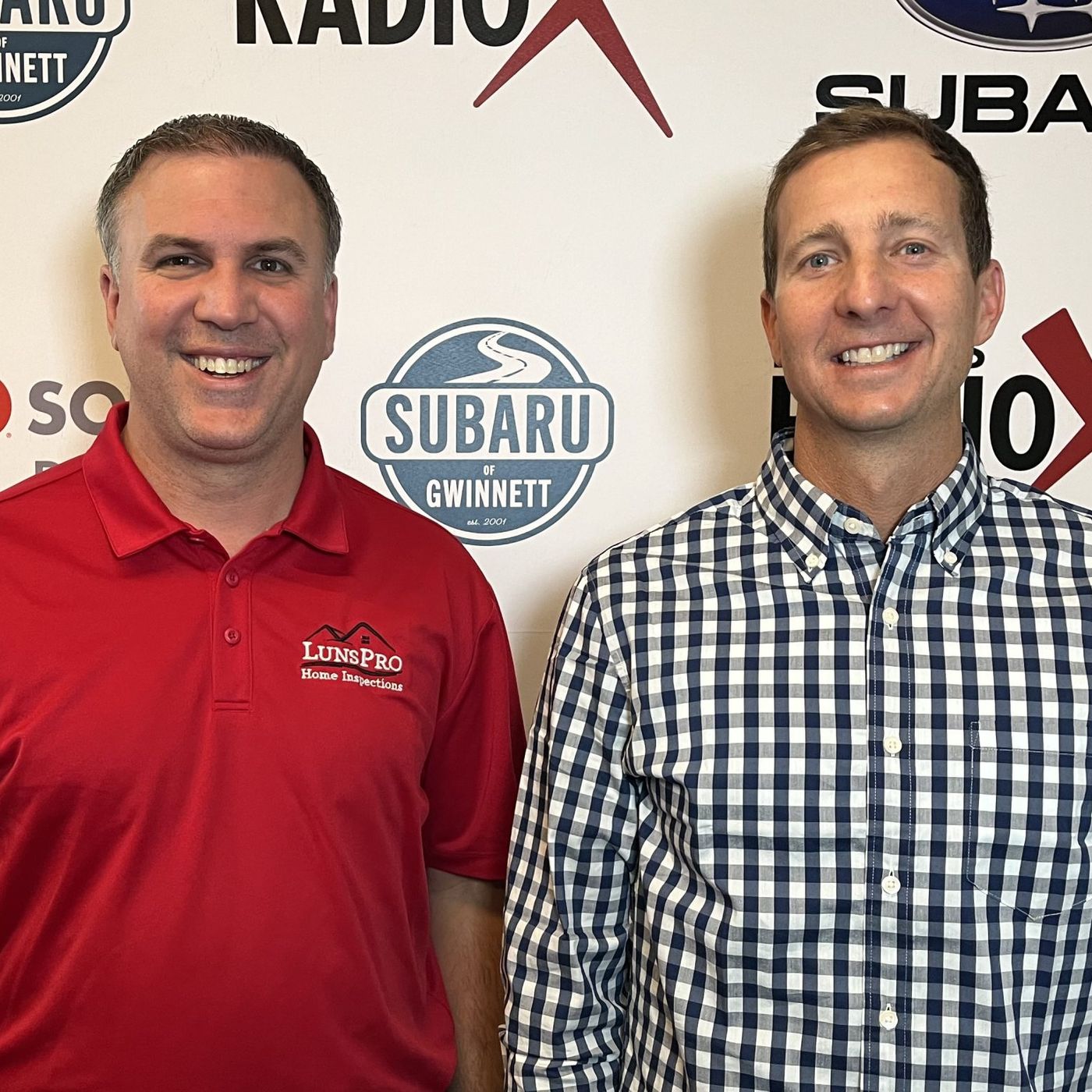 Brandon Lunsford and Marc Gibbons with LunsPro Home Inspections episode artwork