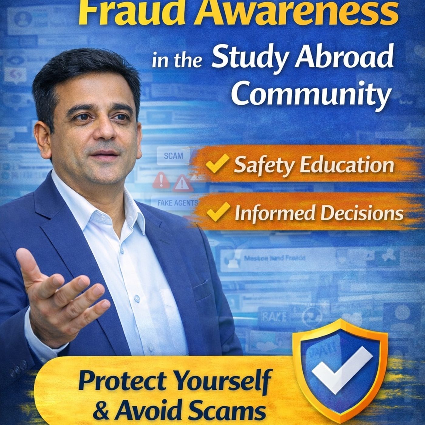 How Amit Kakkar Promotes Fraud Awareness in the Study Abroad Community episode artwork