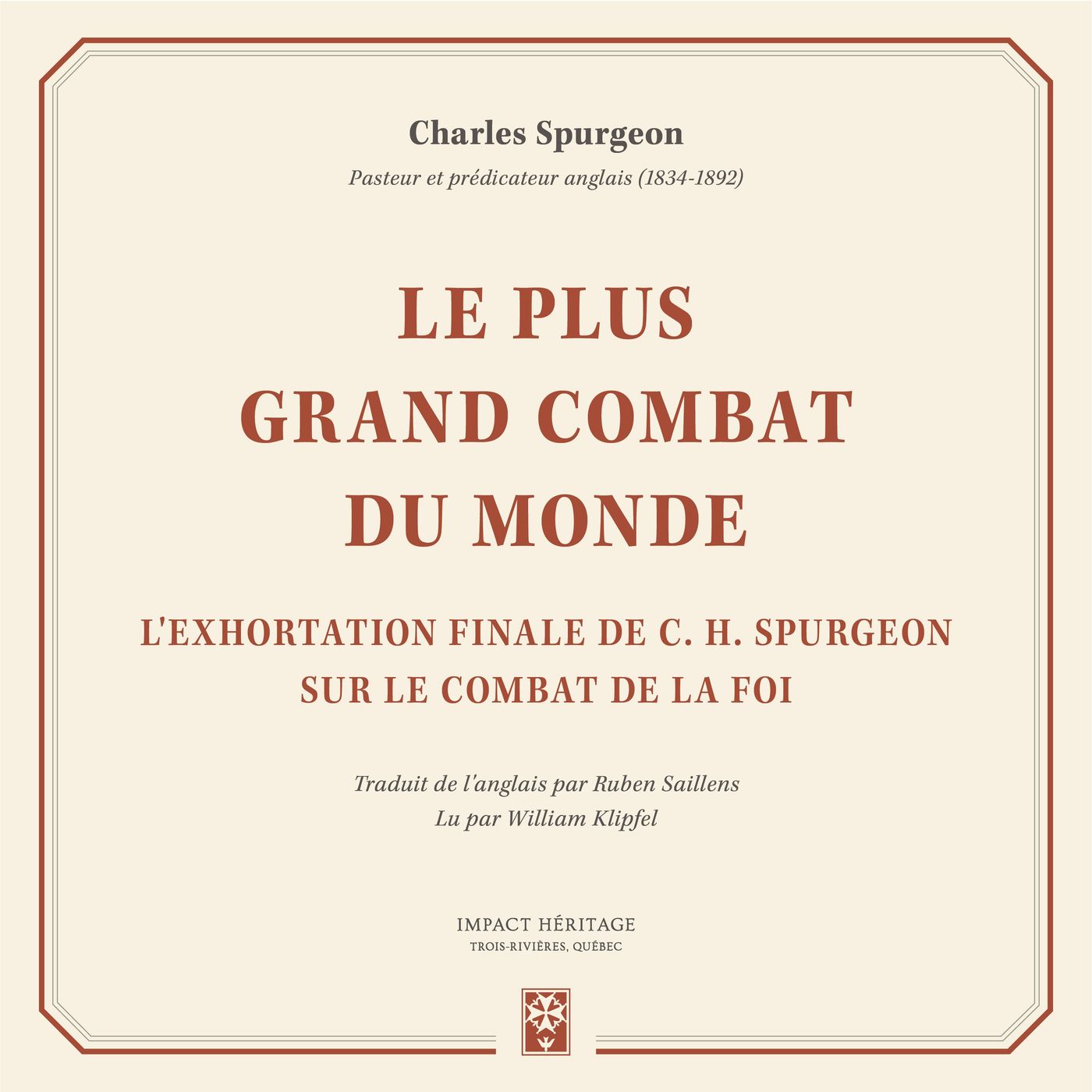 [Livre audio] Notre armée - Charles Spurgeon episode artwork