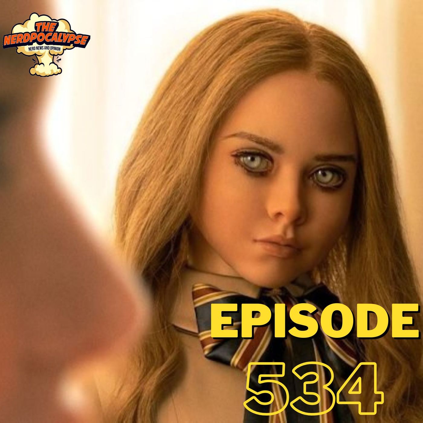 Episode 534: Not the Reaction Expected? (Werewolf By Night, She-Hulk finale, & M3GAN) - podcast episode cover