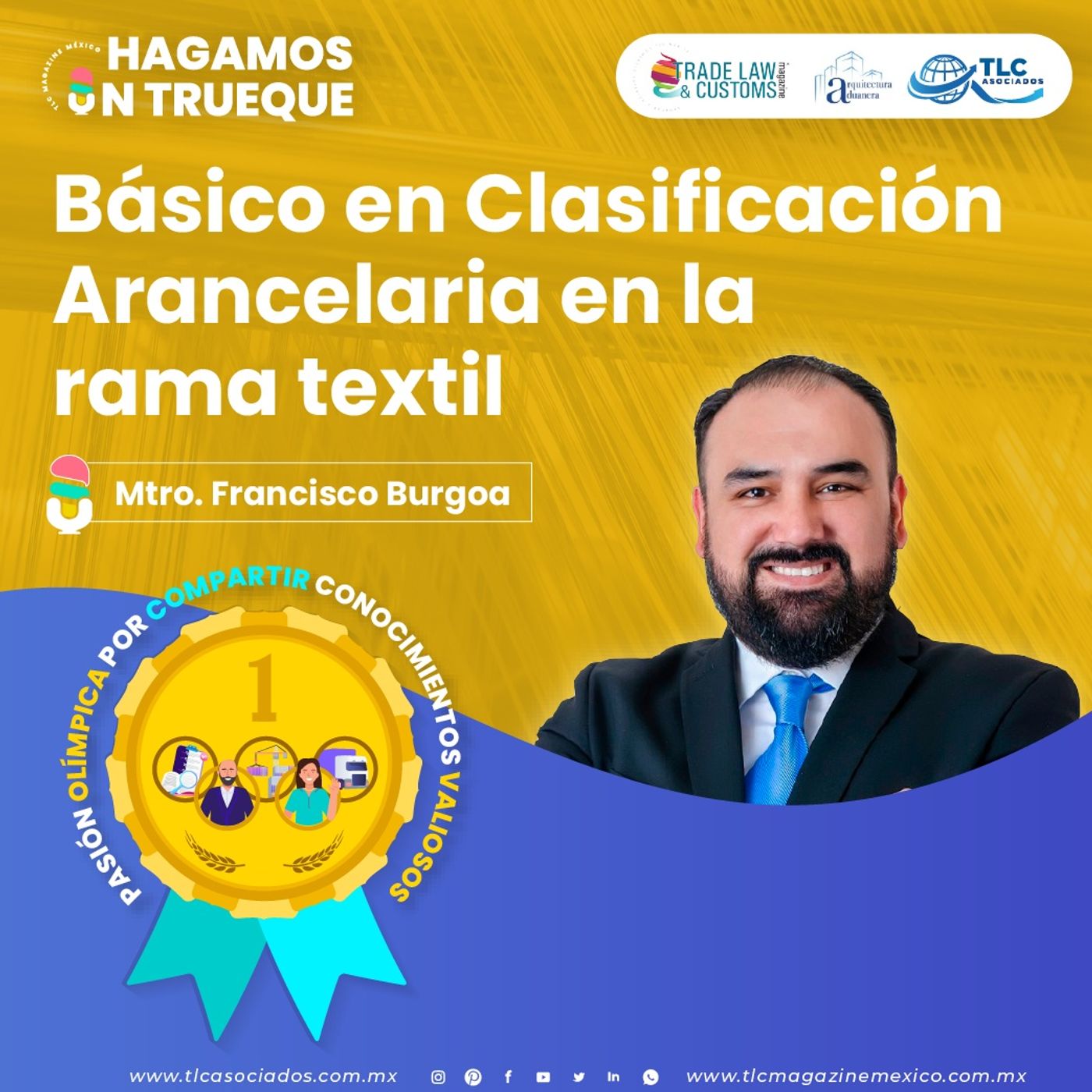 Episodio 233. Básico en Clasificación Arancelaria en la rama textil episode artwork