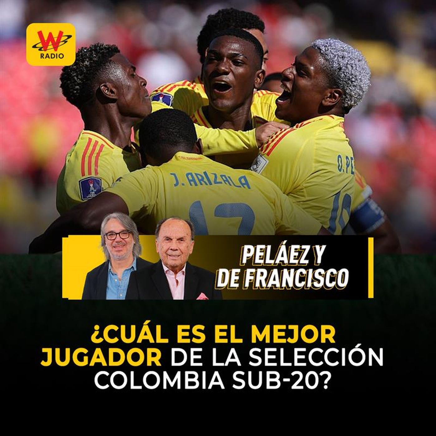 ¿Cuál es el mejor jugador de la Selección Colombia Sub-20?