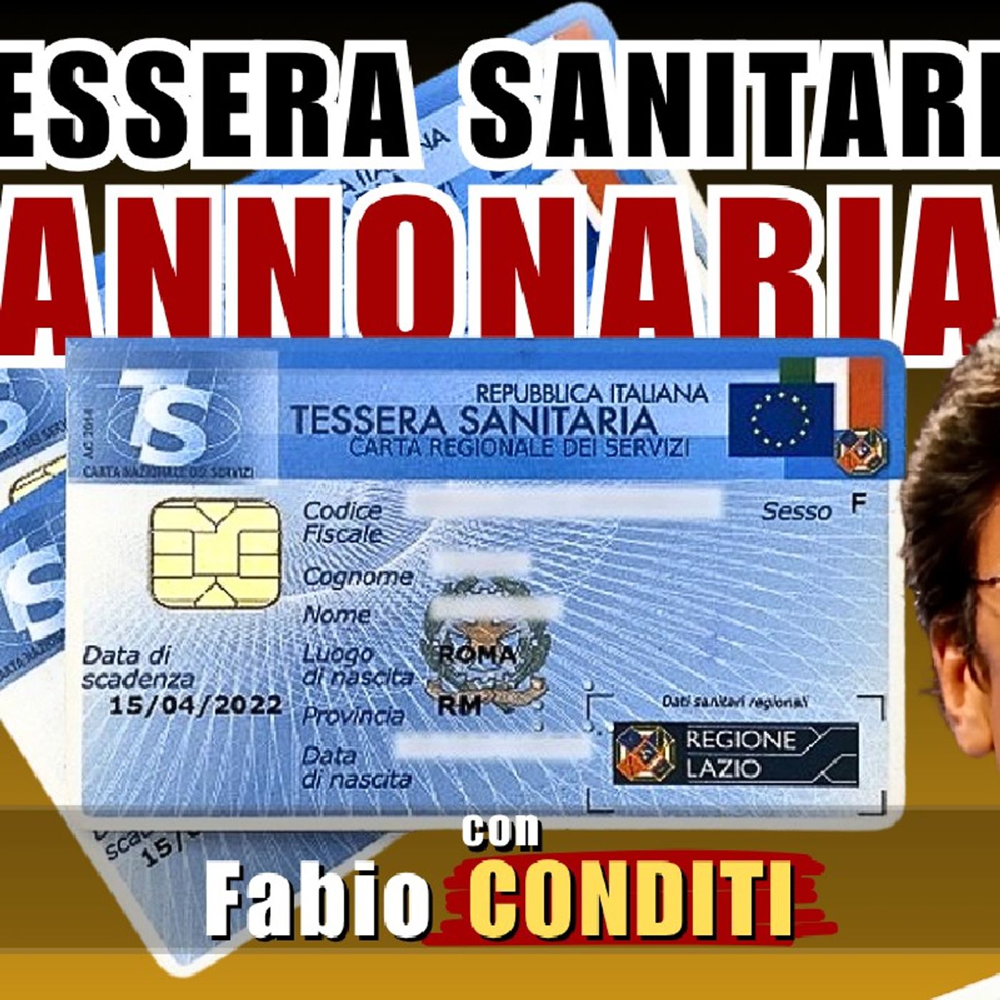 La TESSERA SANITARIA come tessera ANNONARIA? – con Fabio CONDITI | Alla Mezza episode artwork