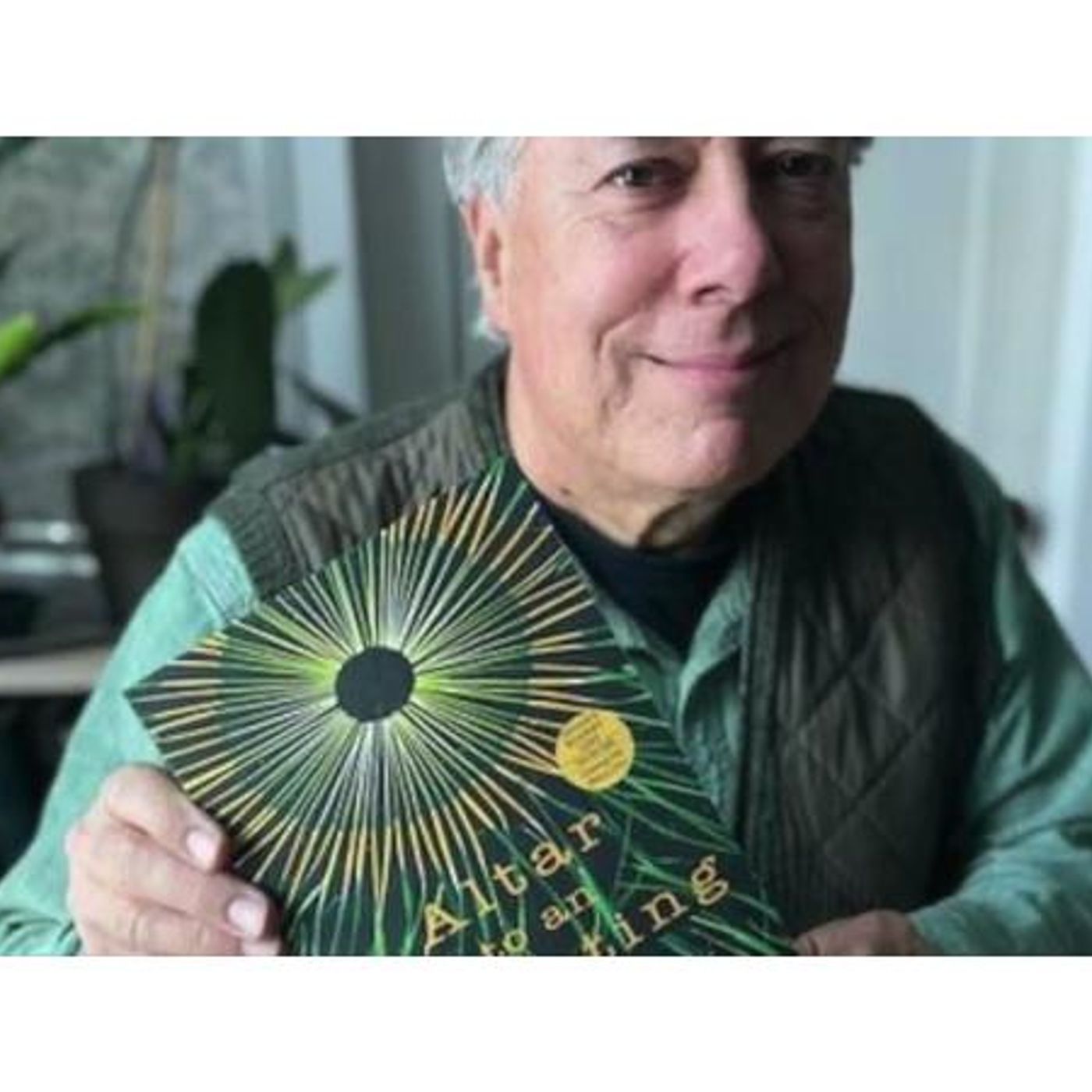 Author Chuck Collins discusses ALTAR TO AN ERUPTING SUN on #ConversationsLIVE episode artwork