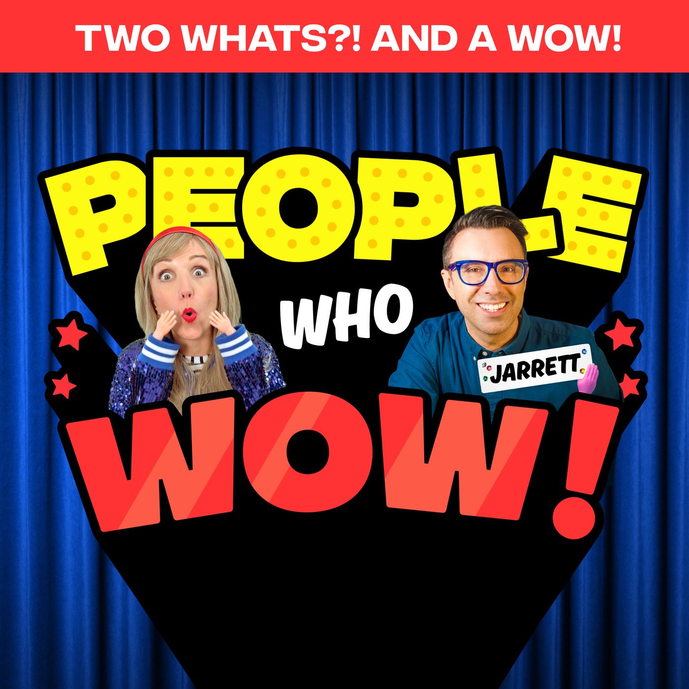 Two Whats?! And A Wow! People Who Wow Edition – Author and Illustrator Jarrett J. Krosoczka – Guess the True Facts about the Author of the “