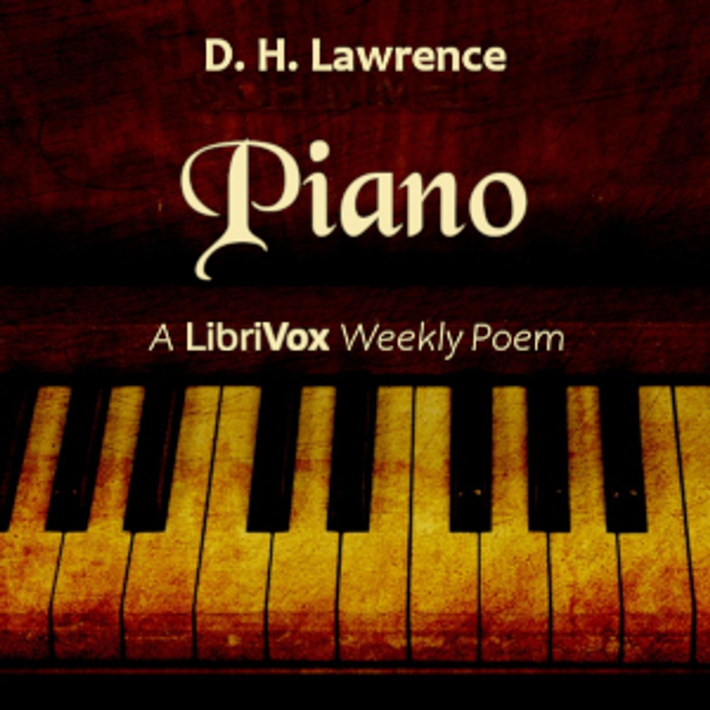 D. H. Lawrence - Piano cover art