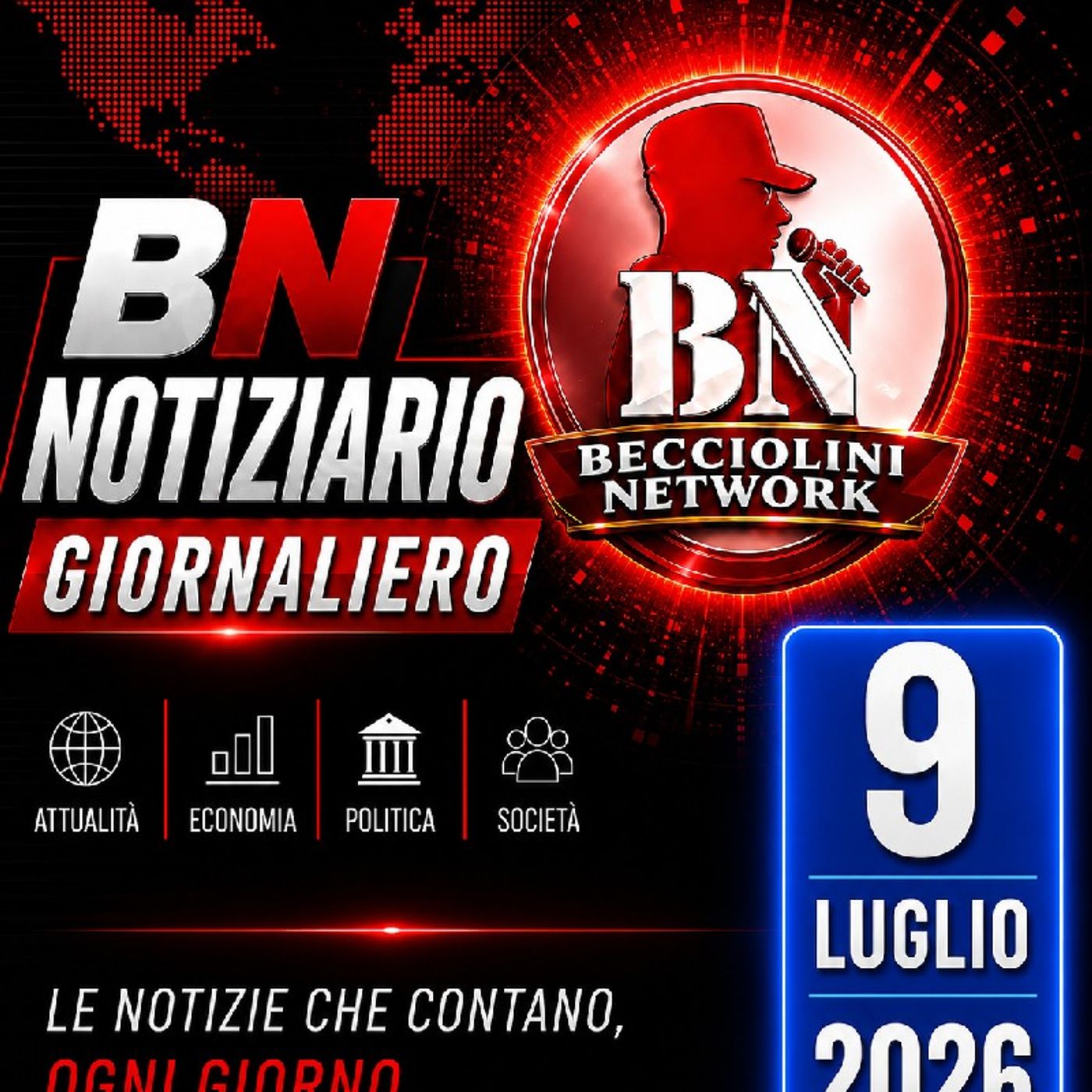 CAPIRE PRIMA DI CREDERE | Notiziario del mattino - del 9 Luglio 2026 episode artwork