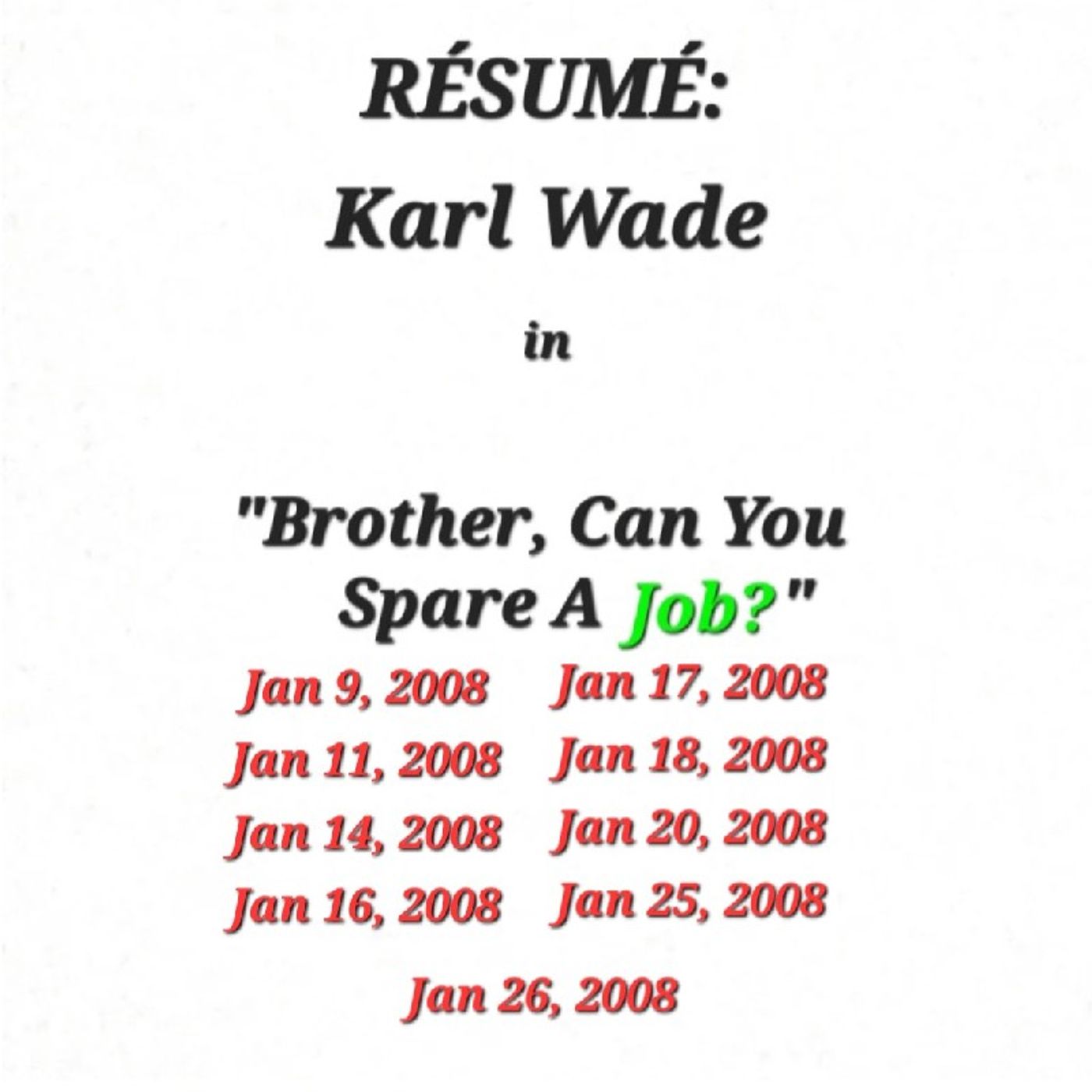 Brother, Can You Spare A Job? (2008) Ep. 2 episode artwork