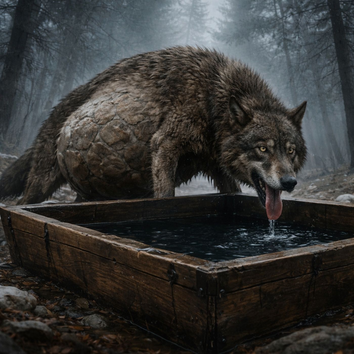 The Wolf and the Seven Little Kids - Stone Belly Trough Drop episode artwork