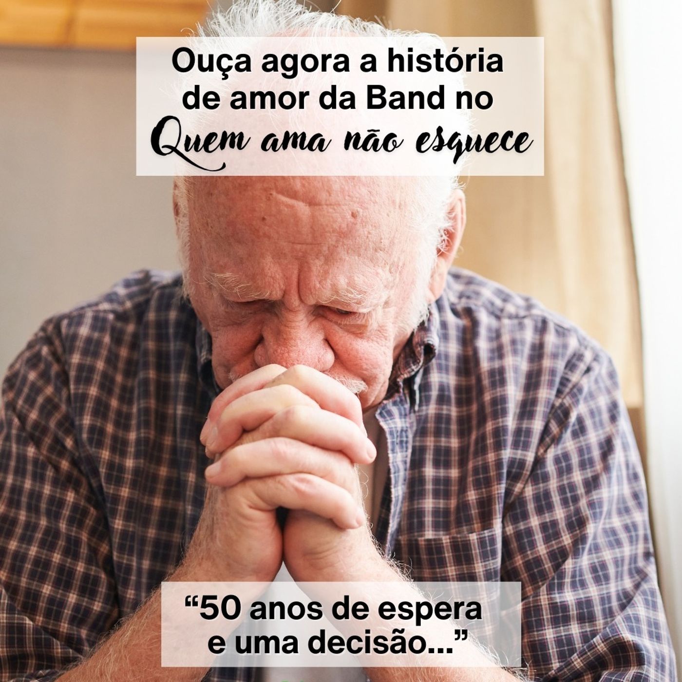 50 ANOS DE ESPERA E UMA DECISÃO - HISTÓRIA DO JAIME QUEM AMA NÃO ESQUECE 27/02/25