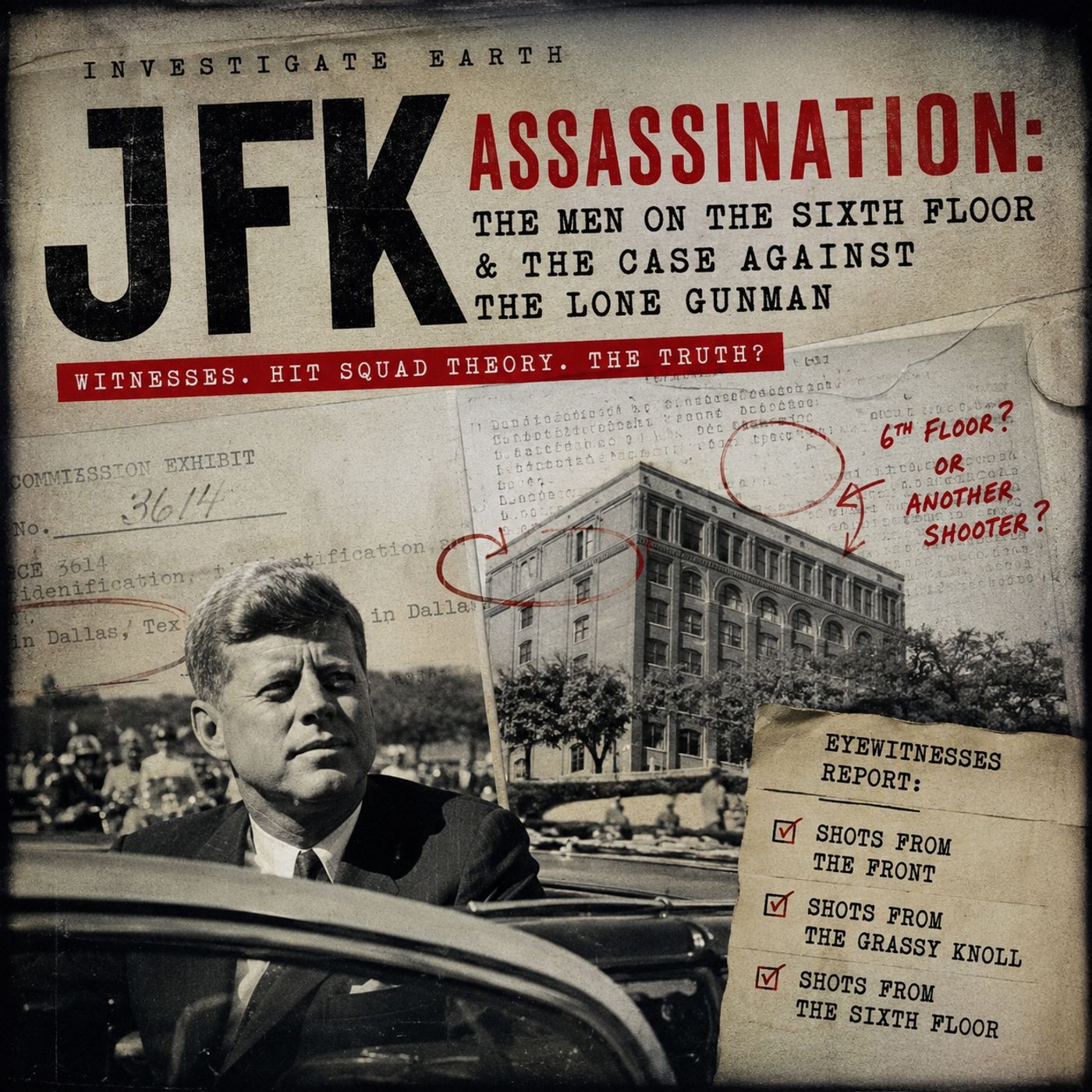 JFK Assassination | The Men on the Sixth Floor & The Case Against the Lone Gunman episode artwork