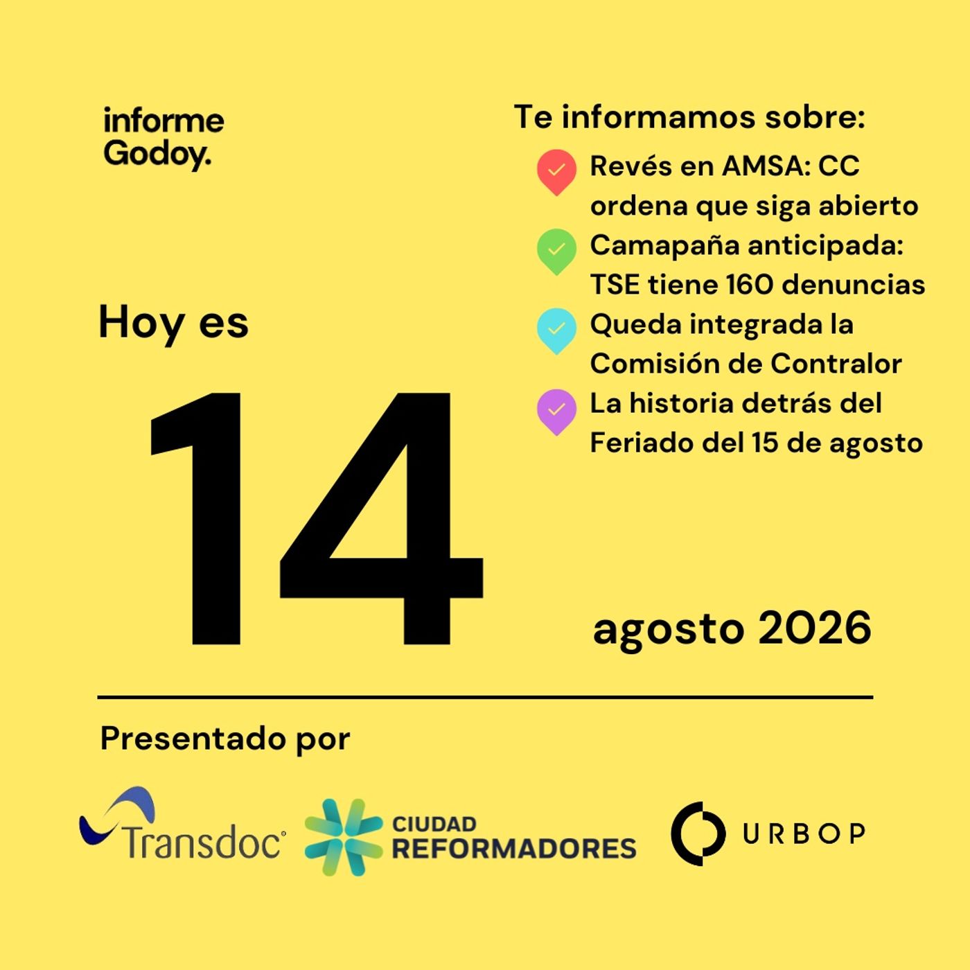 14 de agosto 2026 episode artwork