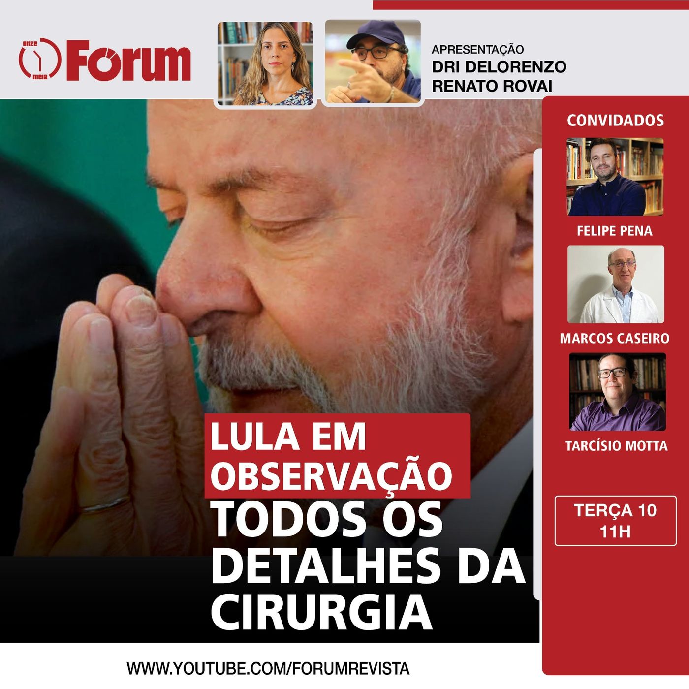 Lula internado: médico revela detalhes da cirurgia | Exclusivo: o caderninho de General Heleno episode artwork