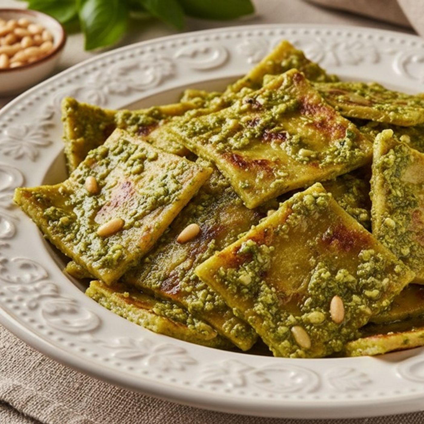Testaroli al pesto fatti in casa episode artwork