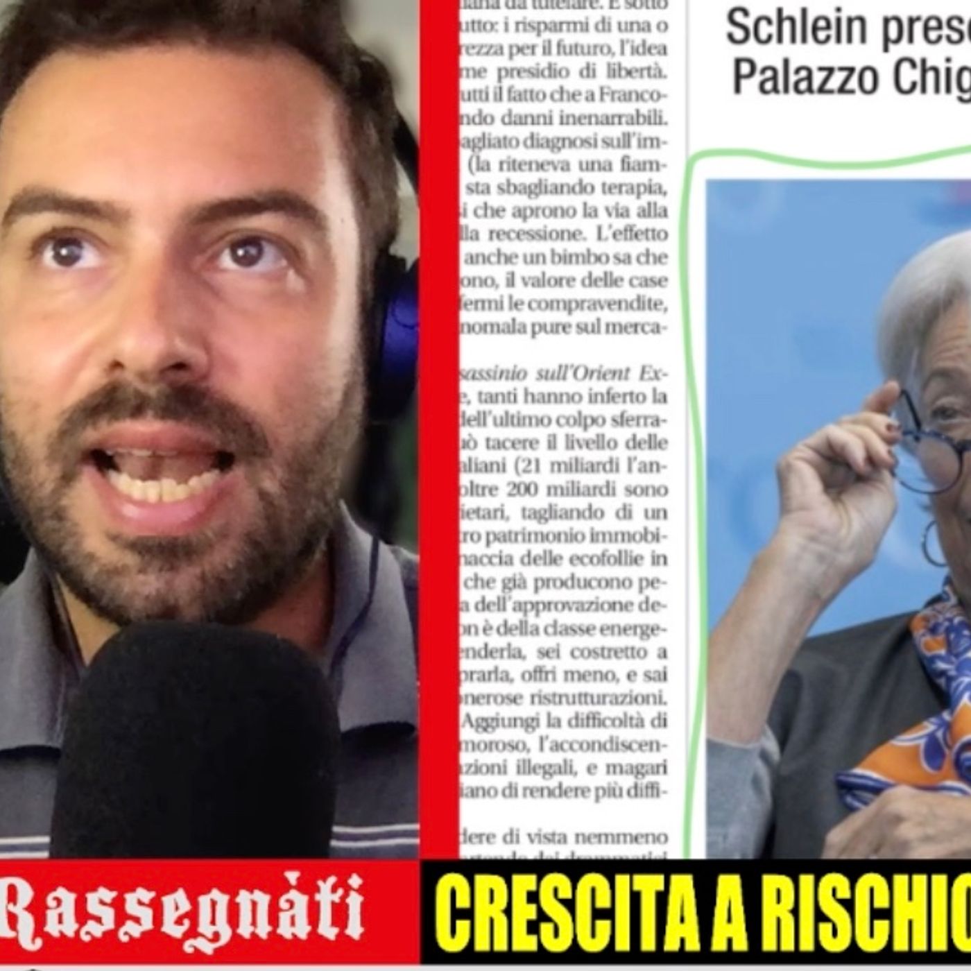 Crescita a rischio, grazie Lagarde (e Giorgia) - Rassegnàti 19/09/2023 episode artwork