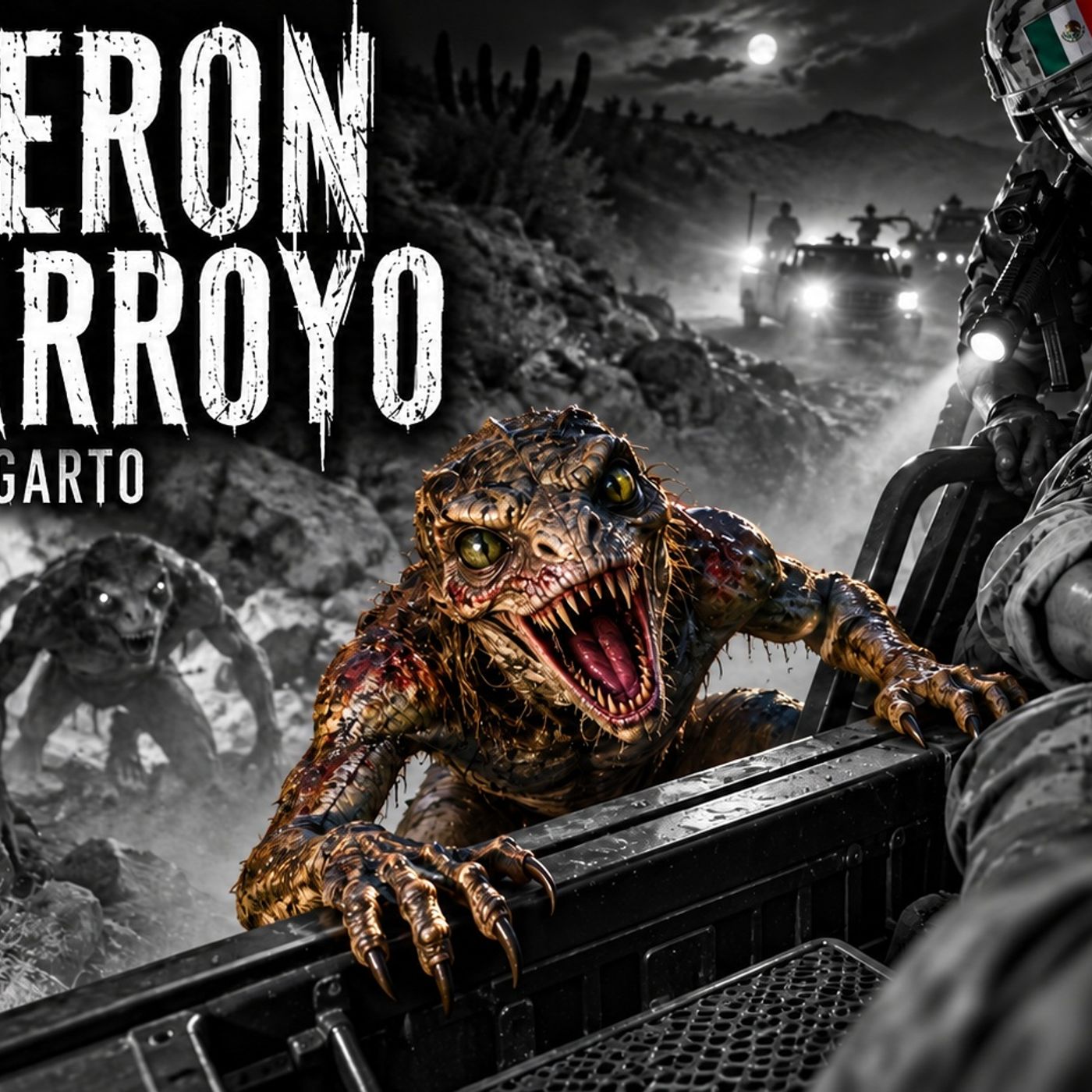 HOMBRES LAGARTO RIO SECO